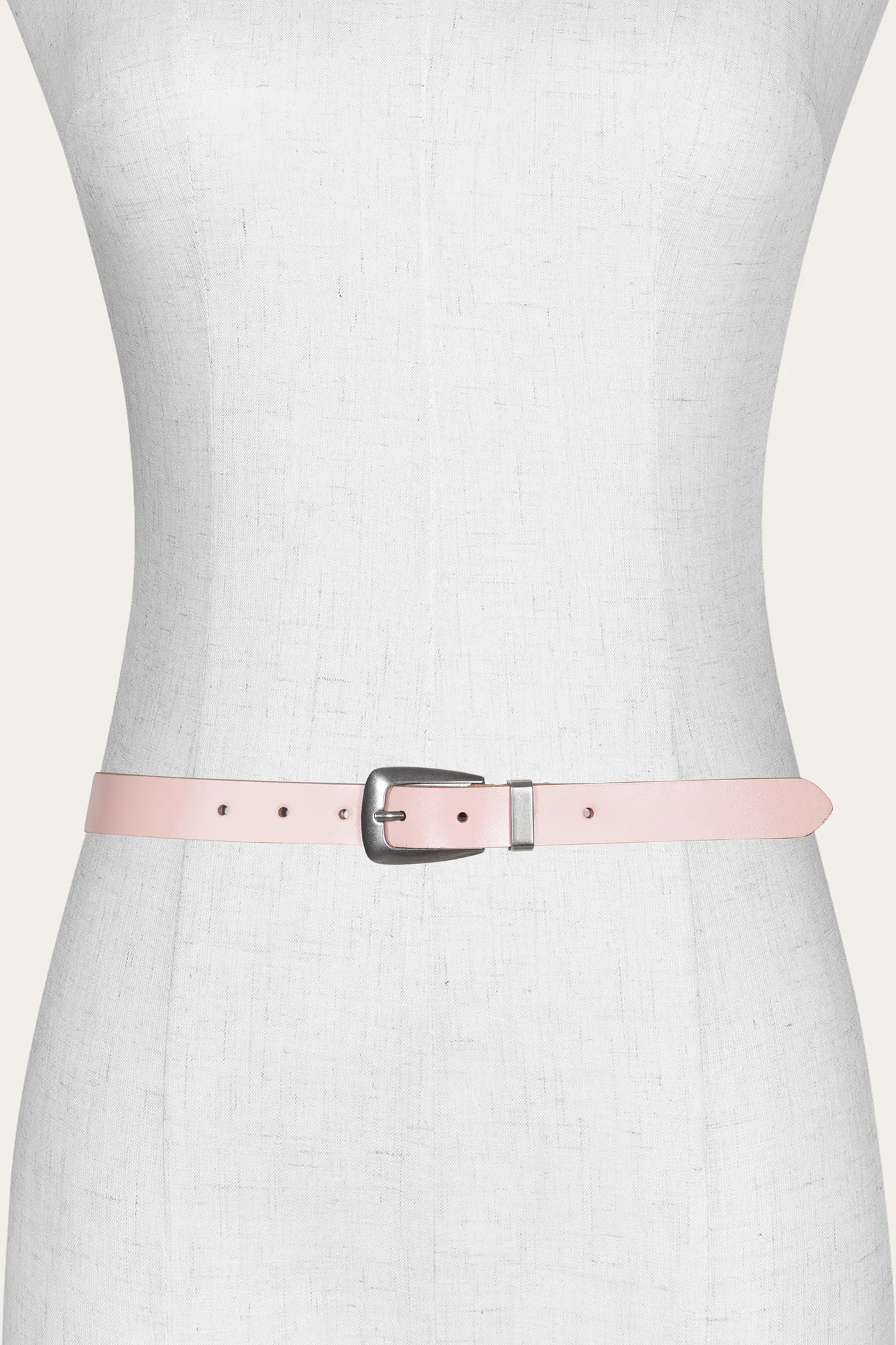 25 Mm Belt With Metal Loop Gothic Aesthetic