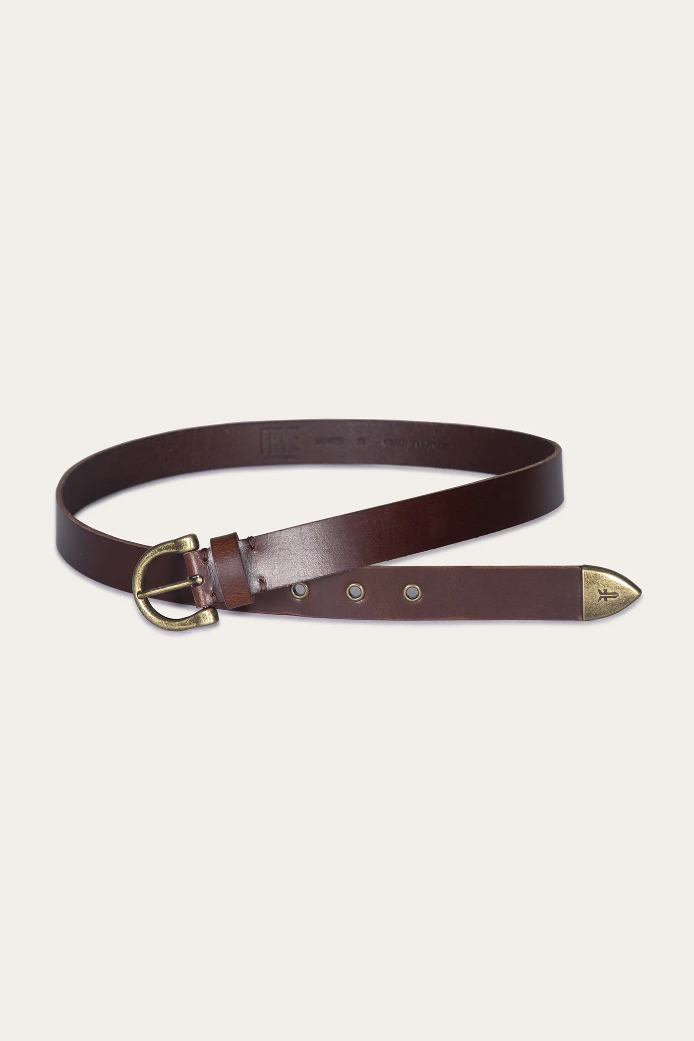 25 Mm Horseshoe Buckle Belt Comfortable Fit