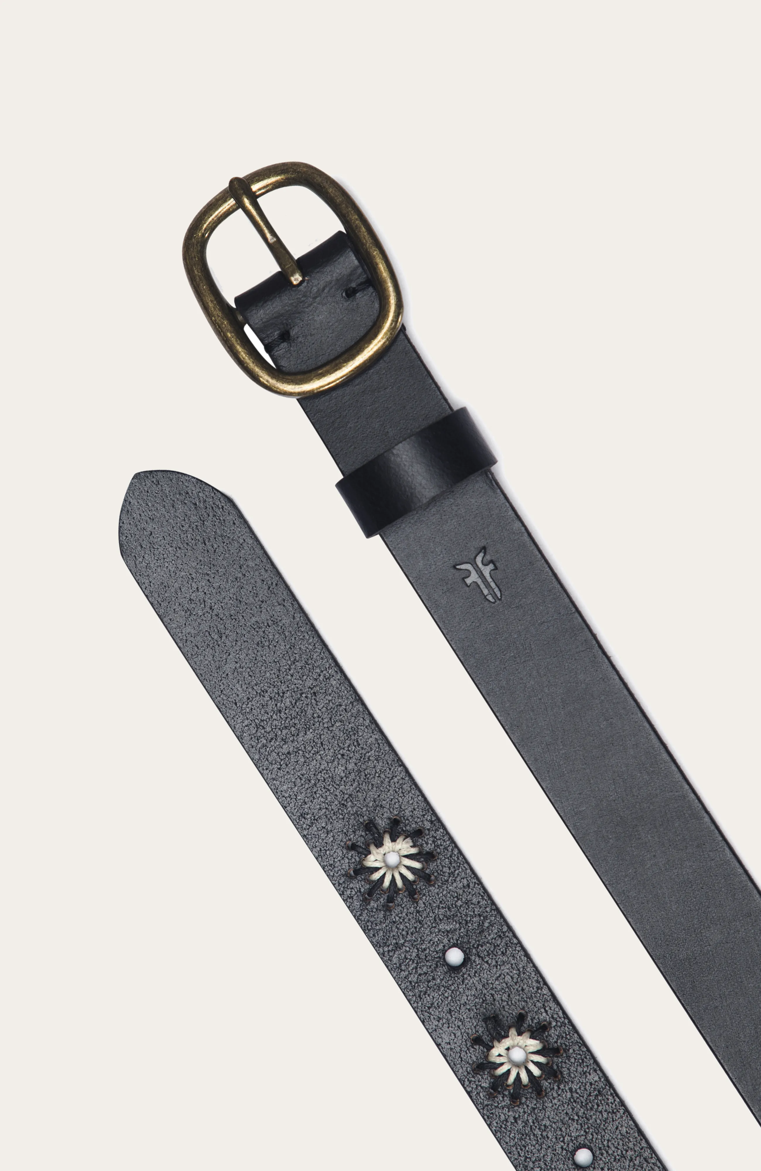 30mm Belt Embroidered Holes Valentine's Day