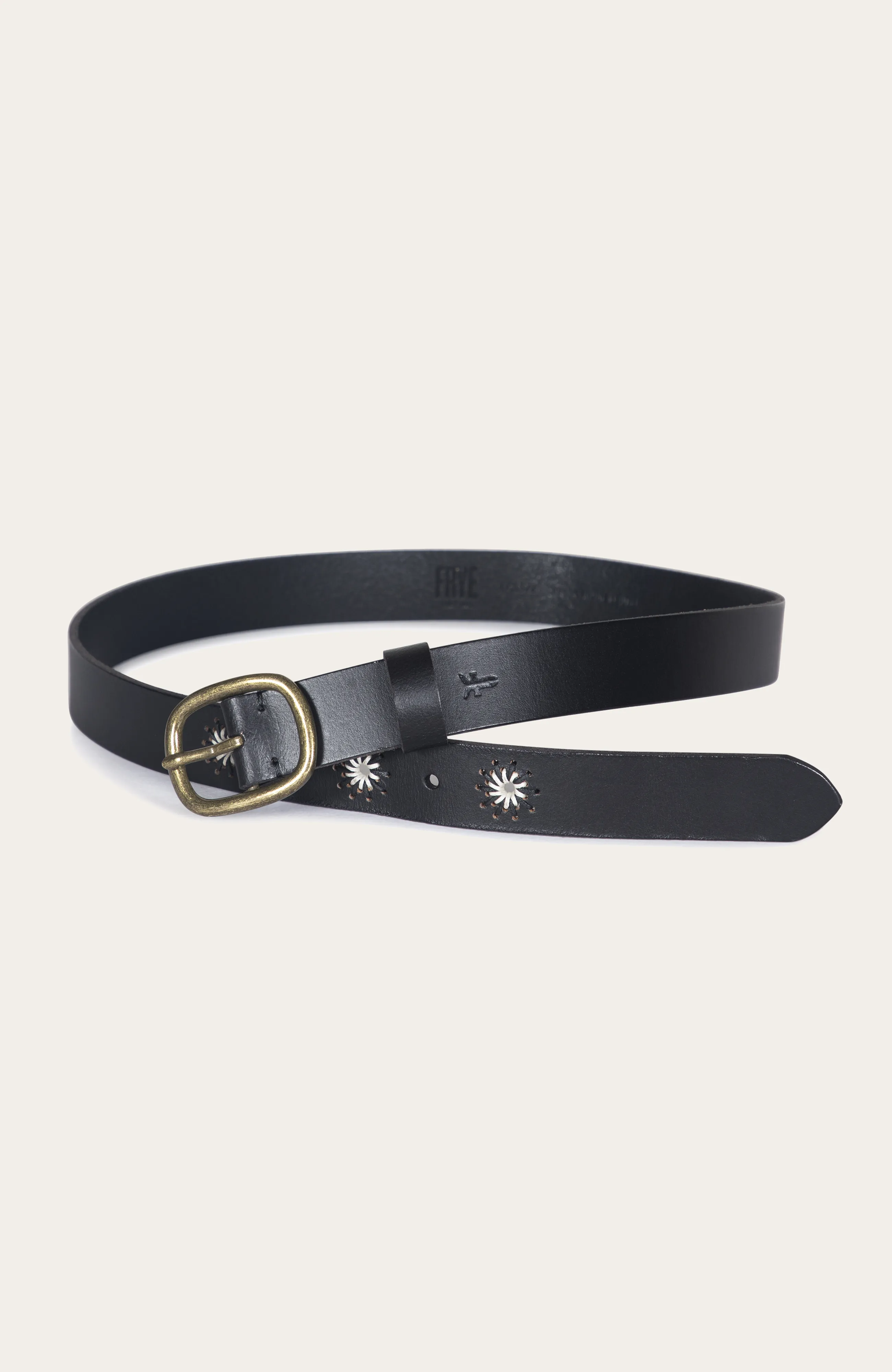 30mm Belt Embroidered Holes Valentine's Day