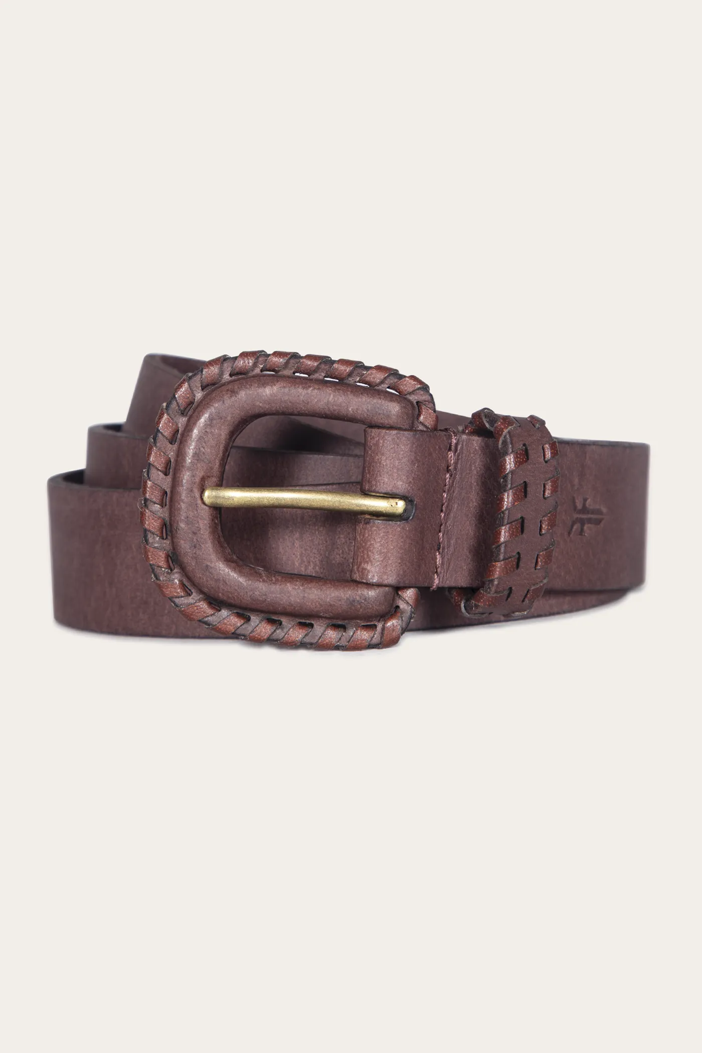 30mm Belt With Covered Buckle & Leather Lacing Party Wear