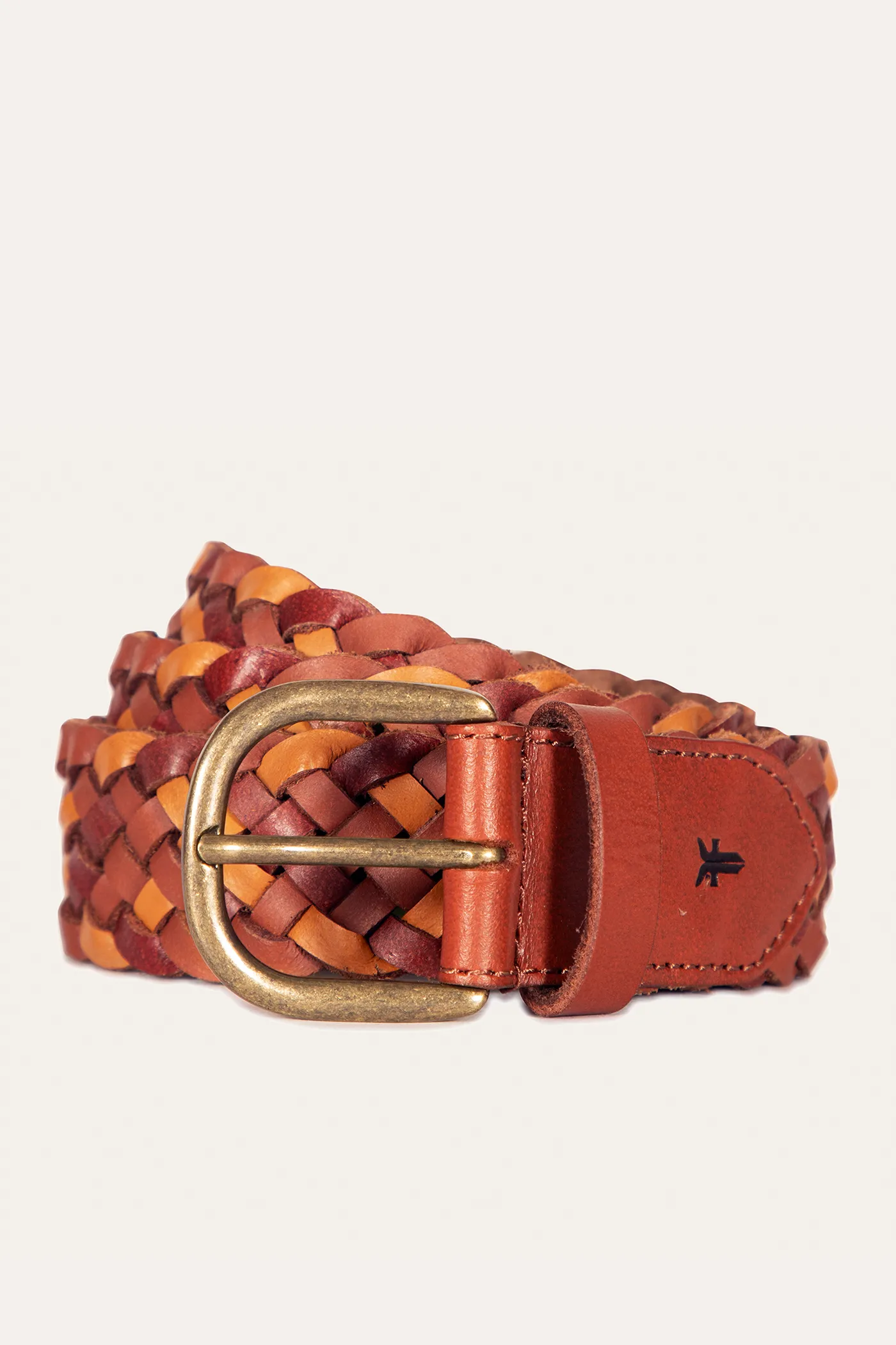 35mm Tonal Woven Leather Belt Road Trip
