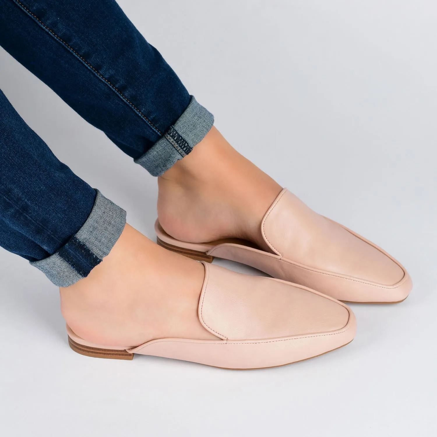 AKZA MULED LOAFER FLATS eco pick