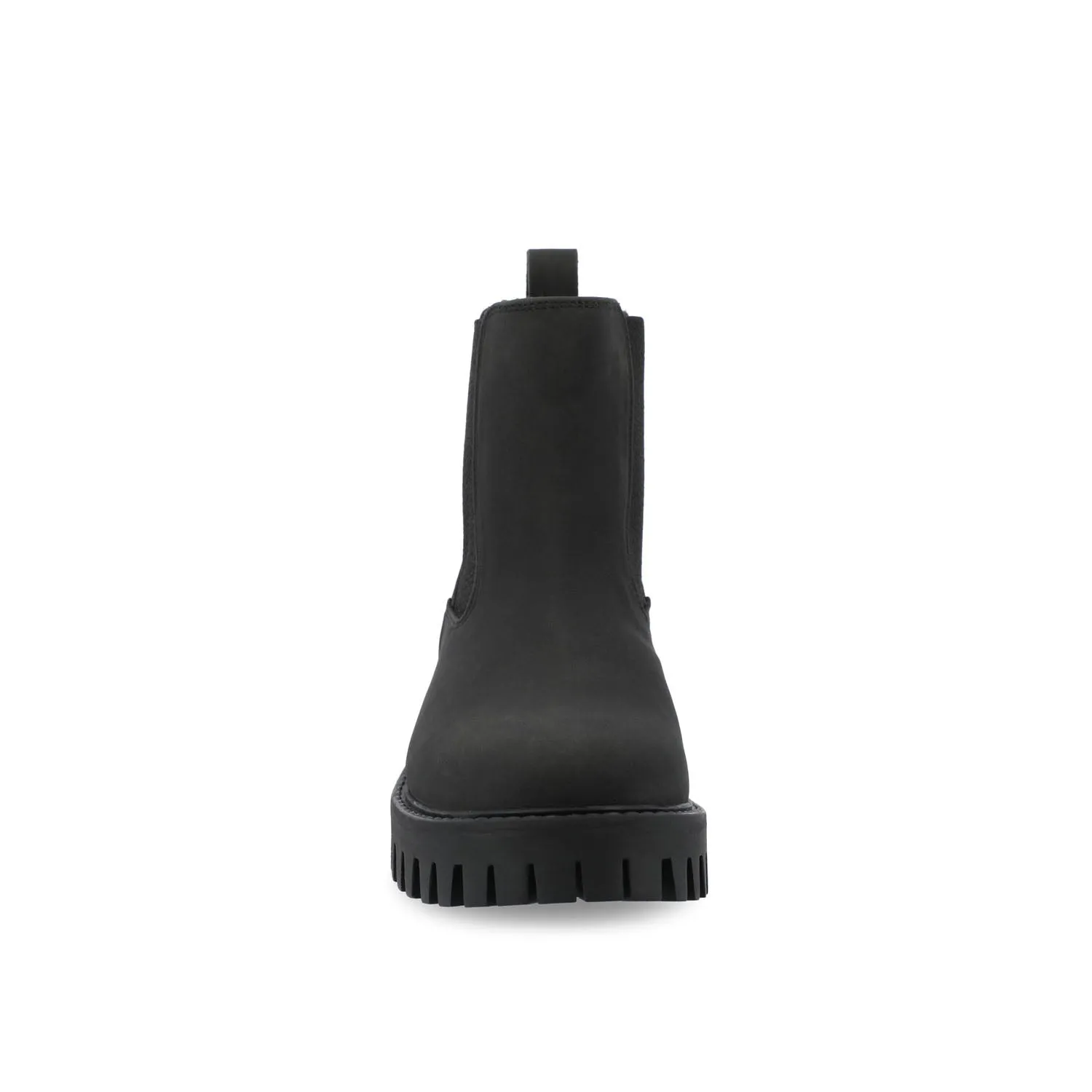 ALARA CHELSEA BOOTIES IN FAUX LEATHER stand long