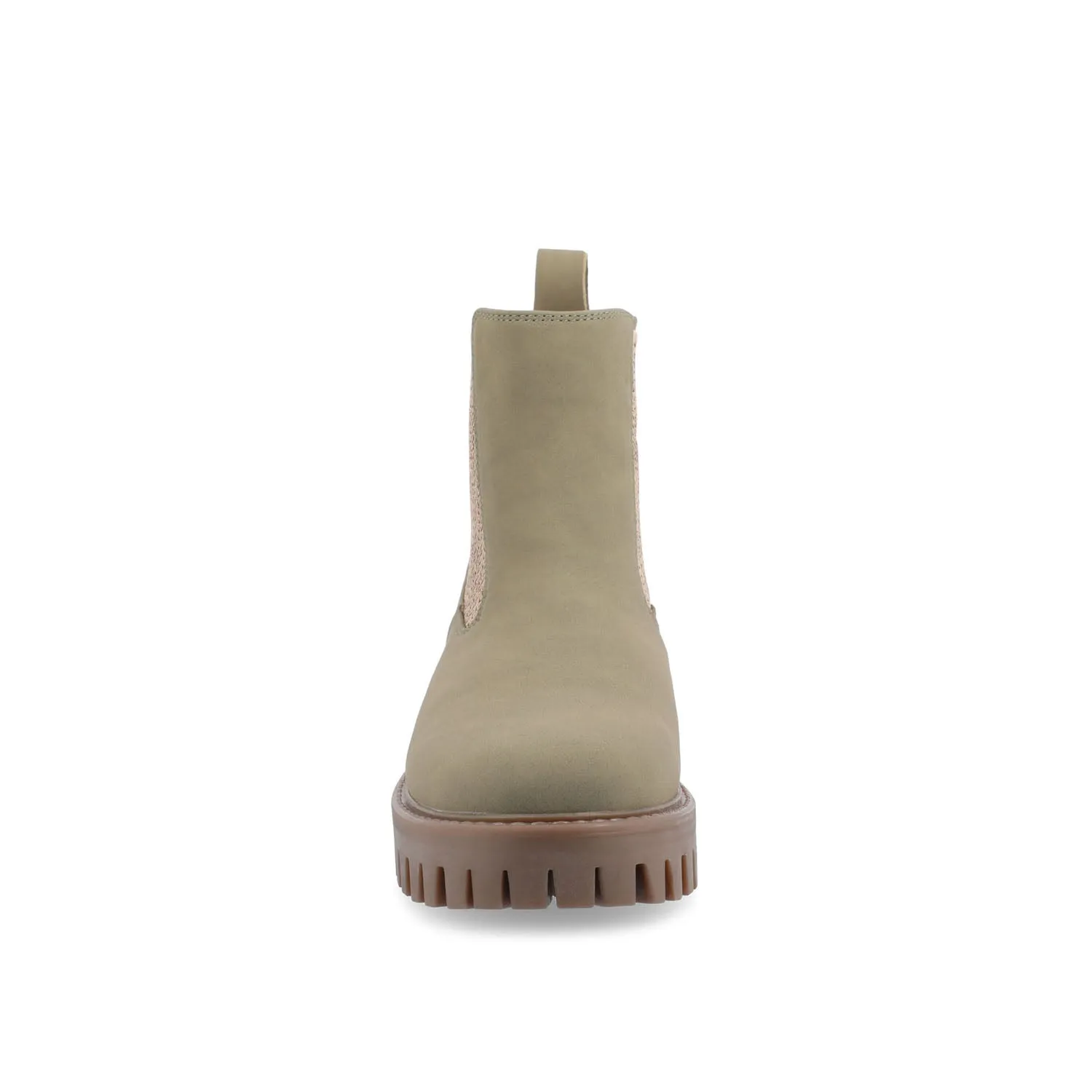 ALARA CHELSEA BOOTIES IN FAUX LEATHER stand long