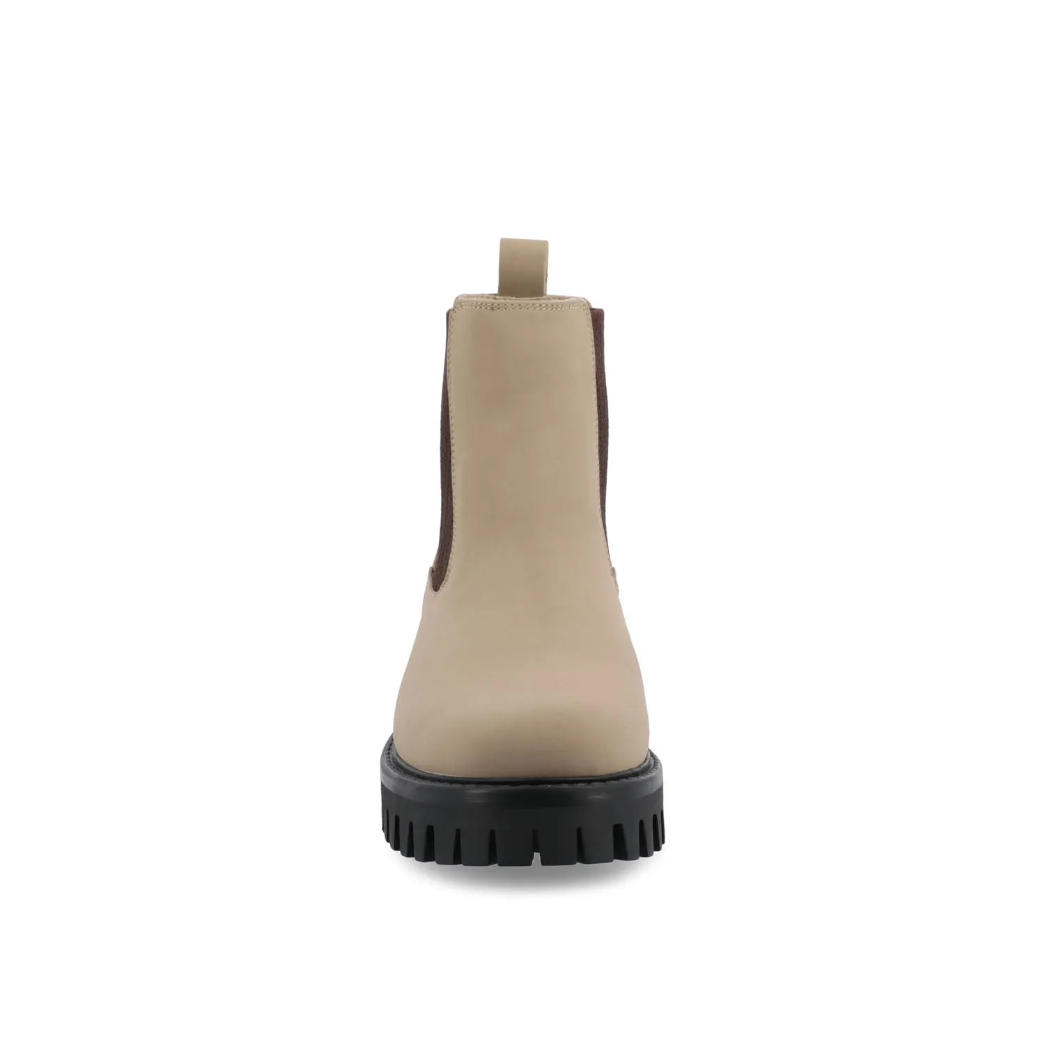 ALARA CHELSEA BOOTIES IN FAUX LEATHER stand long