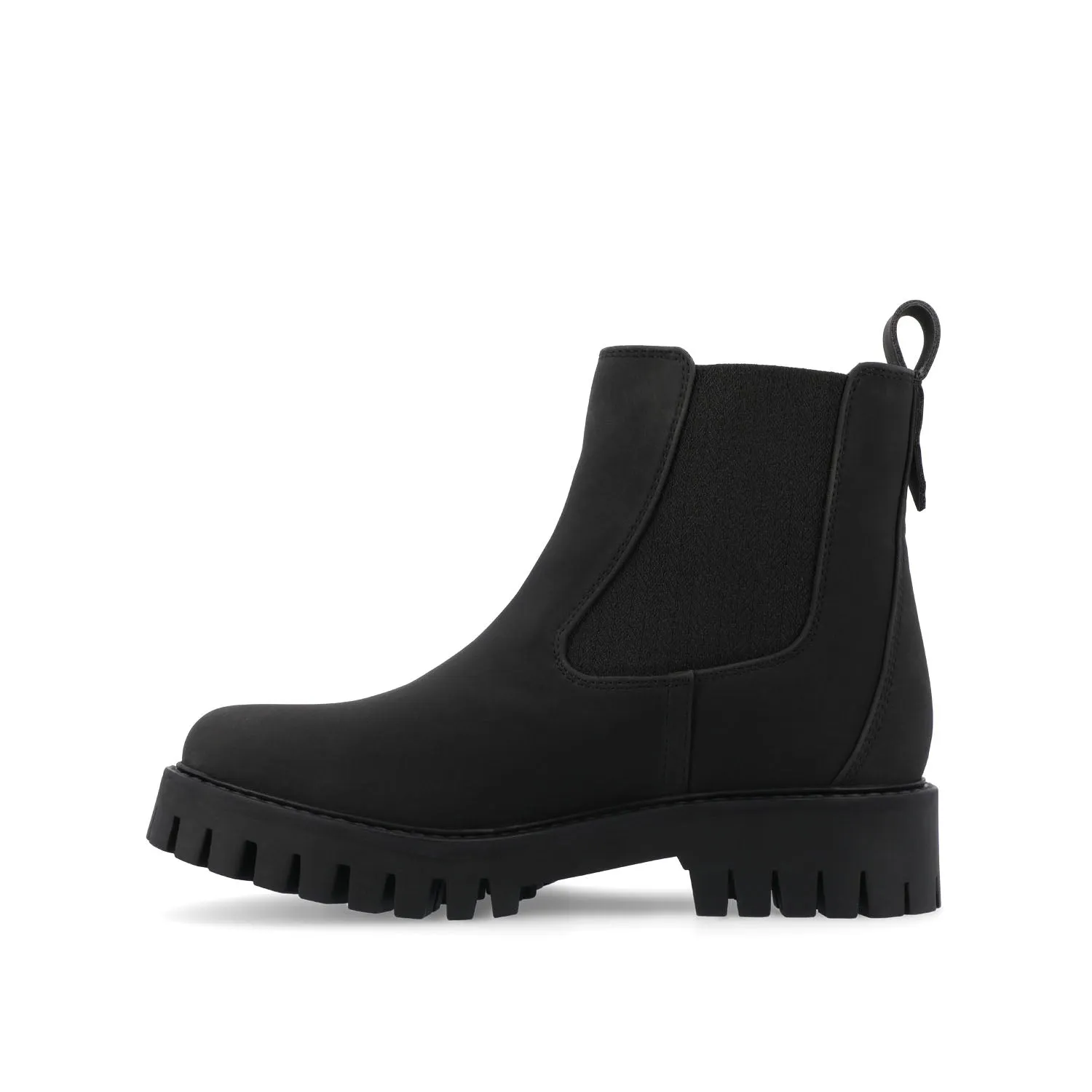 ALARA CHELSEA BOOTIES IN FAUX LEATHER stand long