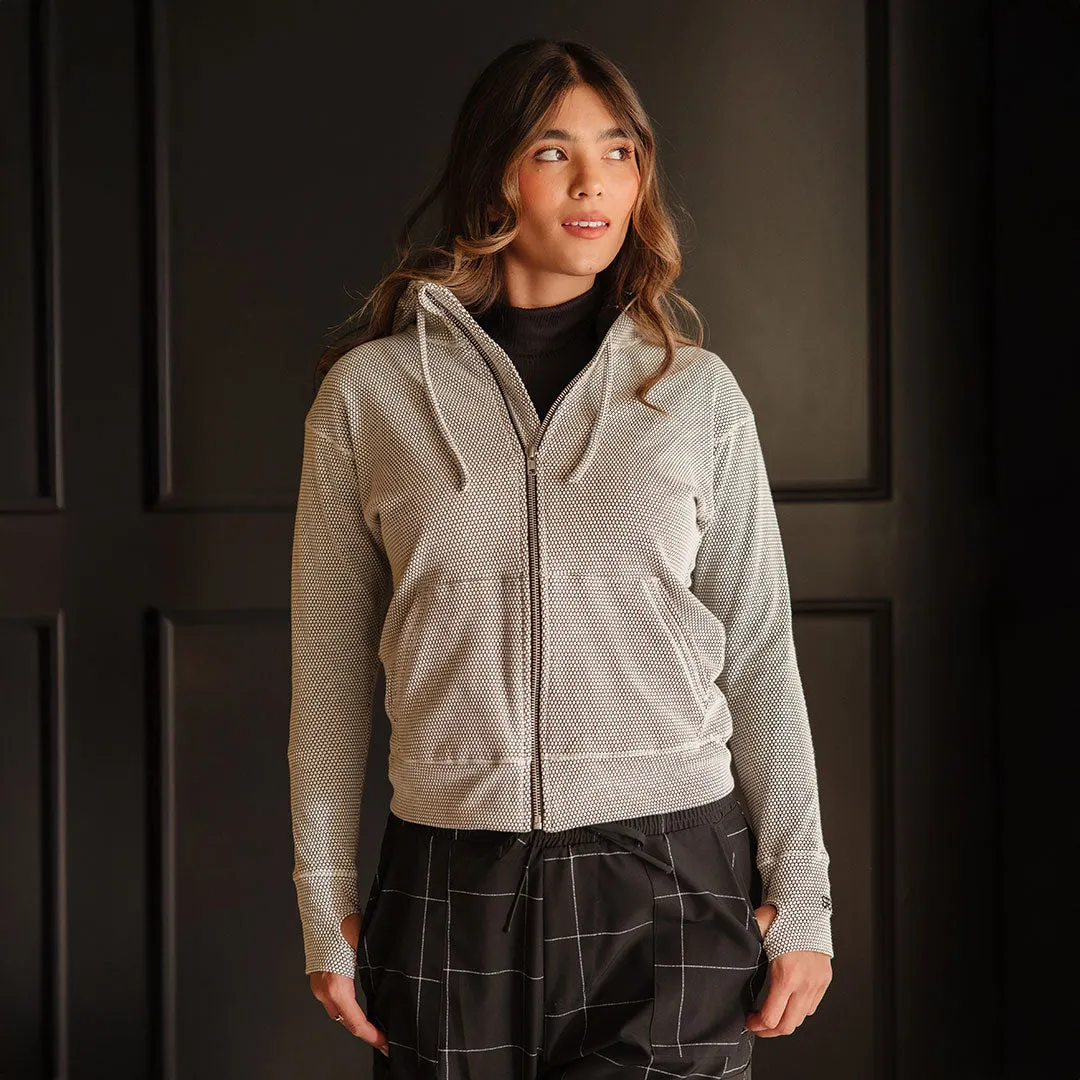 Albion Zip-Up, Honeycomb calm zone
