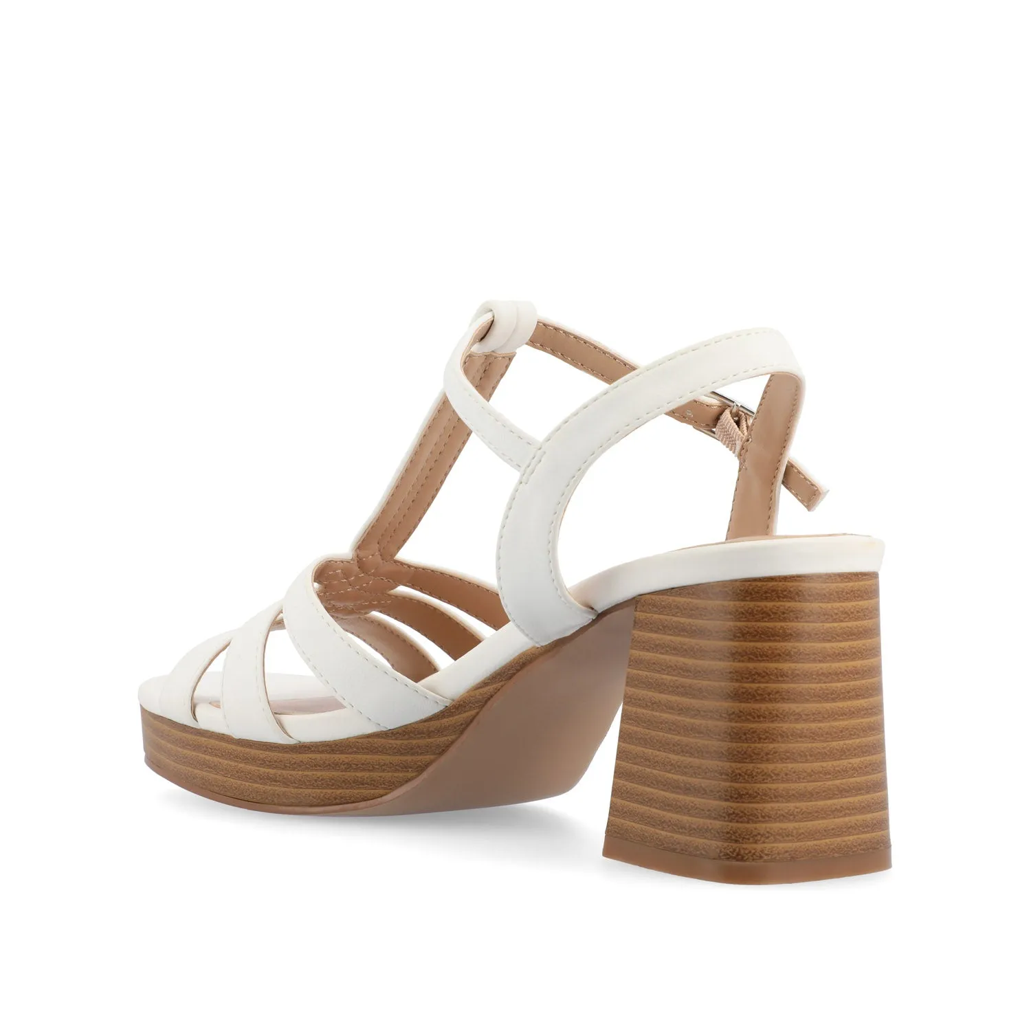 ALYCE HEELED SANDALS IN FAUX SUEDE quick match