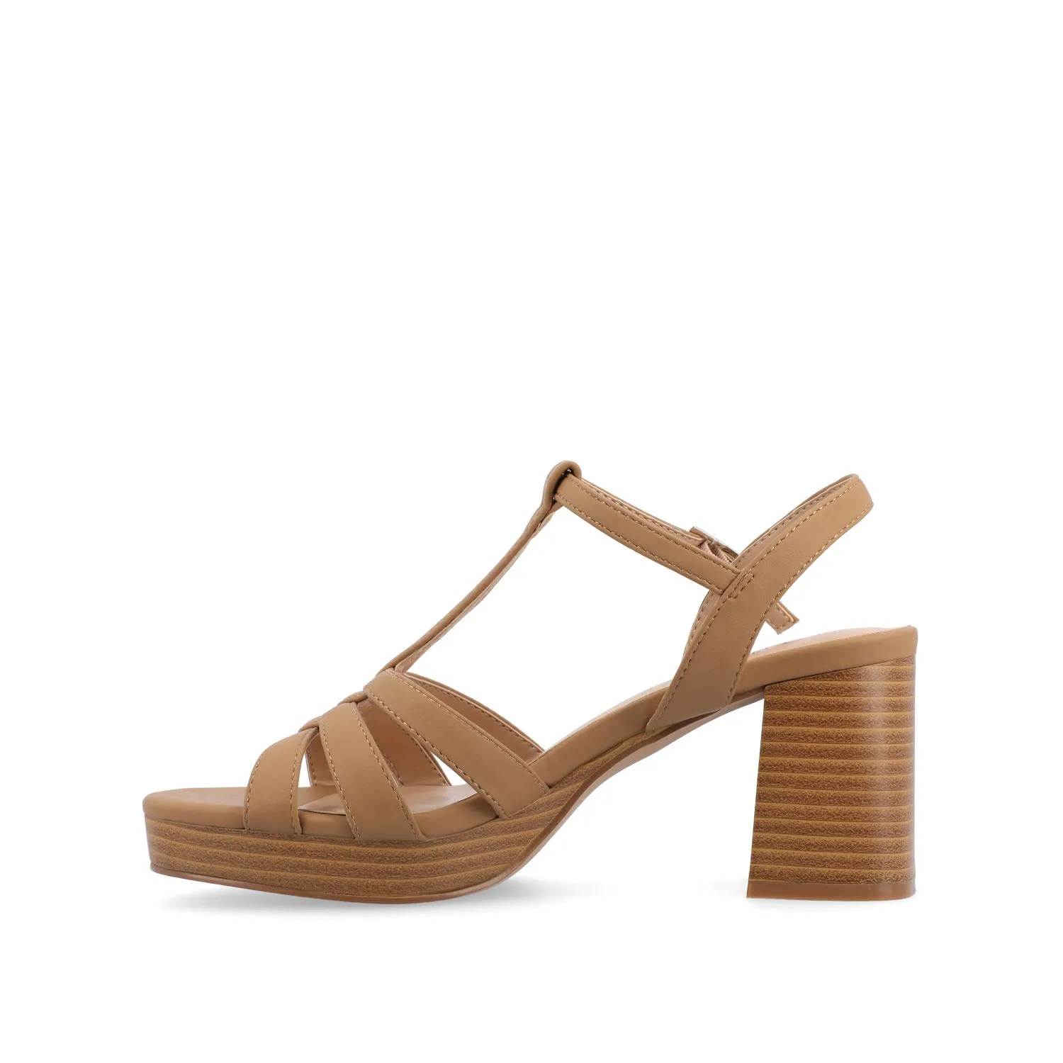 ALYCE HEELED SANDALS IN FAUX SUEDE quick match