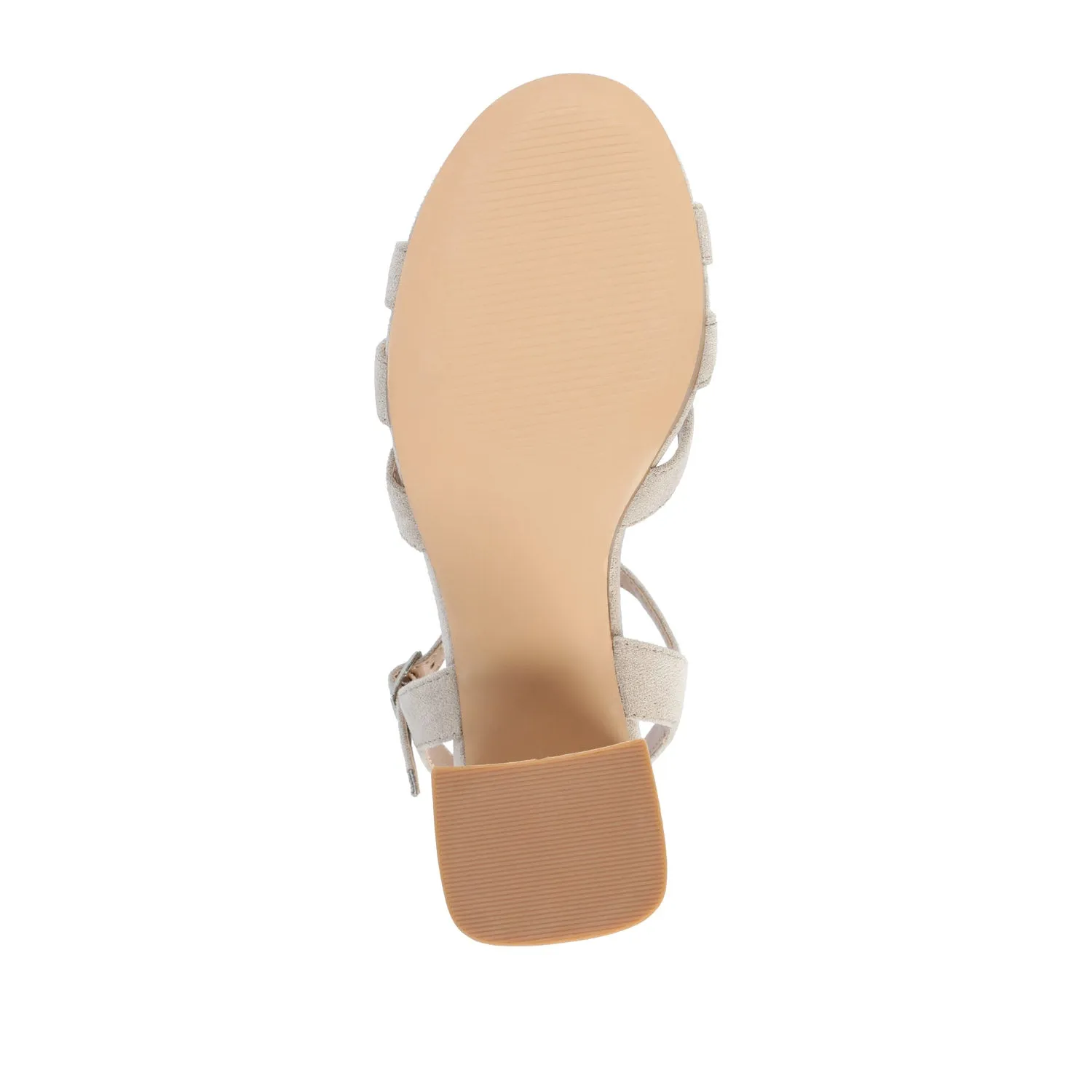 ALYCE HEELED SANDALS IN FAUX SUEDE quick match