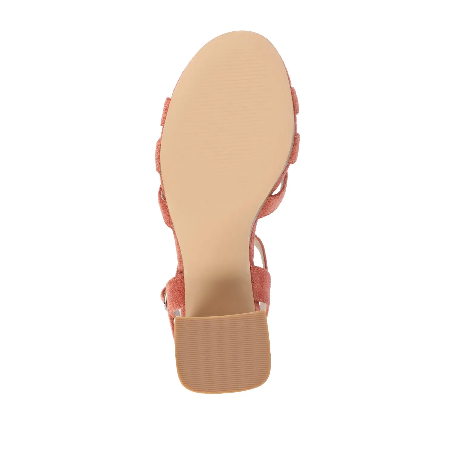 ALYCE HEELED SANDALS IN FAUX SUEDE quick match