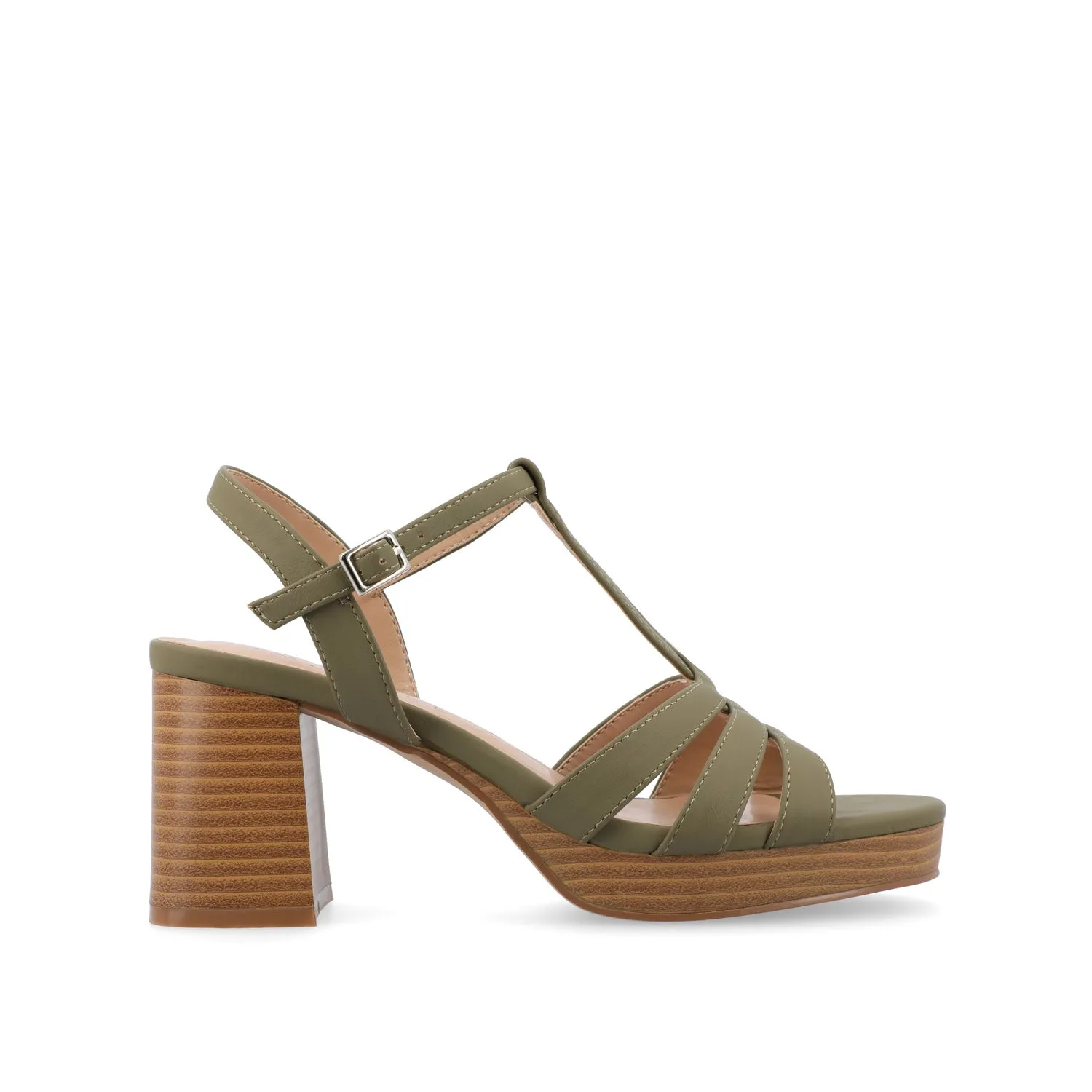 ALYCE HEELED SANDALS IN FAUX SUEDE quick match