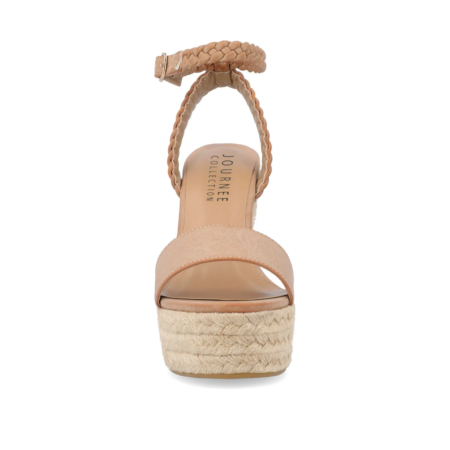 ANDIAH ESPADRILLE WEDGE HEELED SANDALS sunset trip
