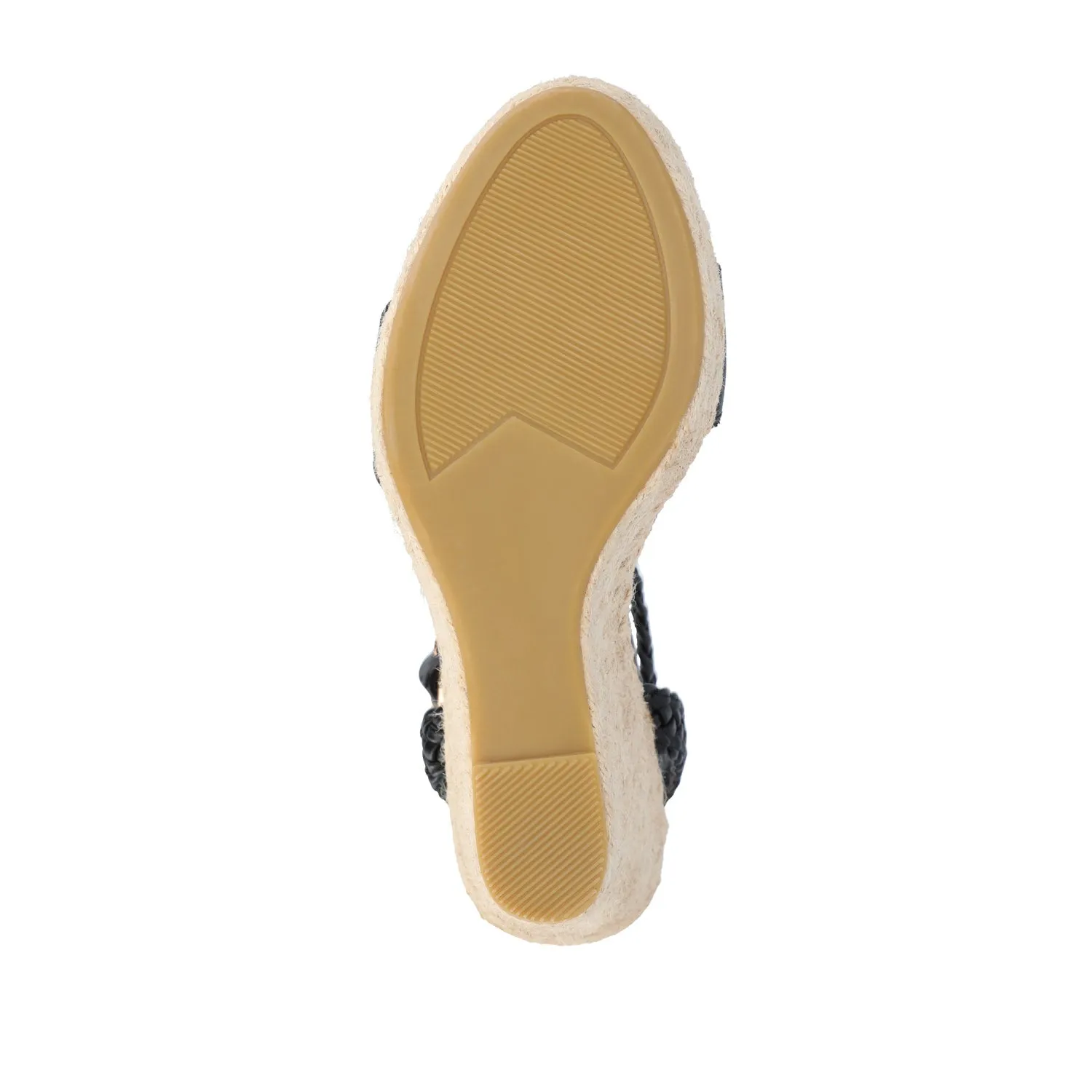 ANDIAH ESPADRILLE WEDGE HEELED SANDALS sunset trip