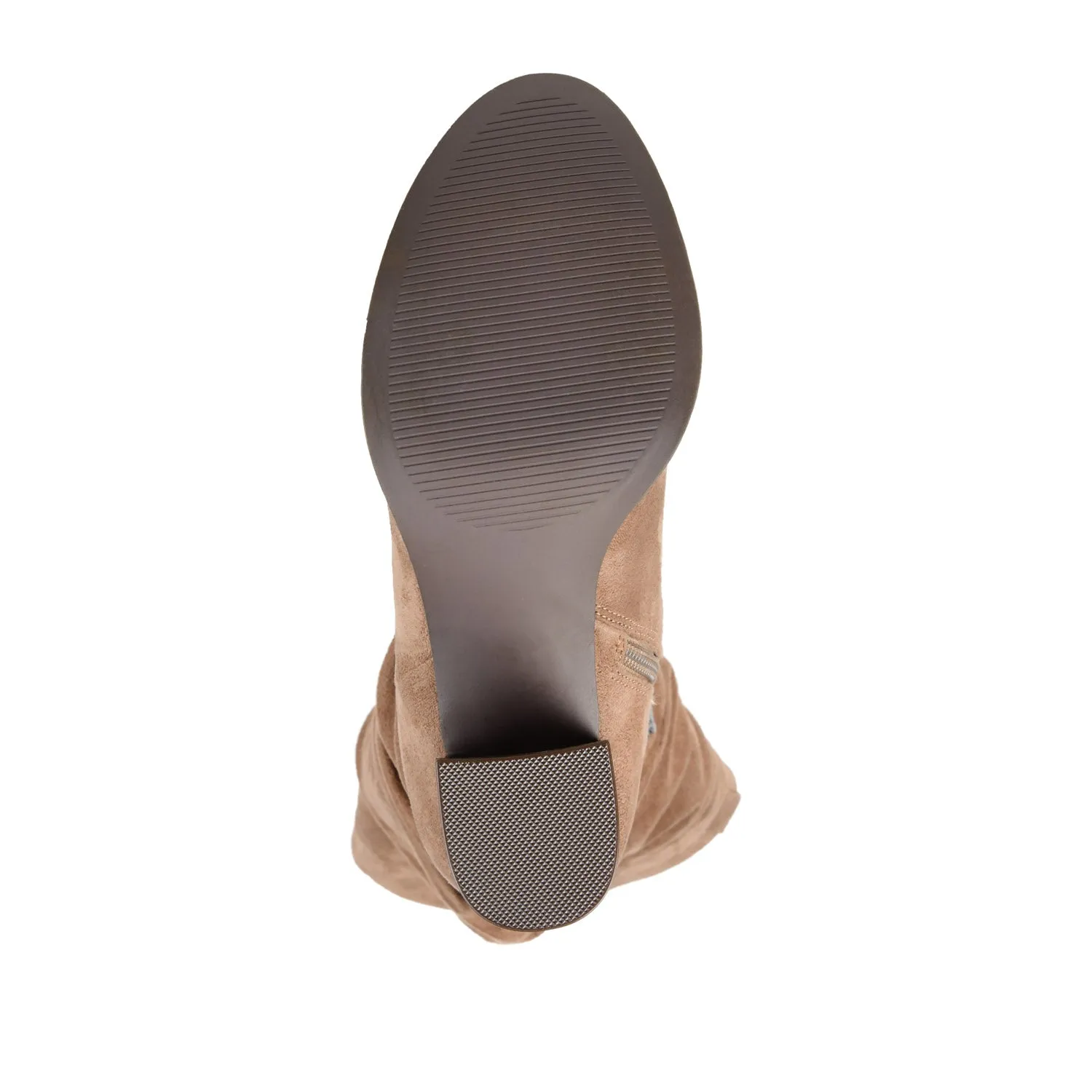 ANEIL KNEE-HIGH BOOTS IN FAUX SUEDE faux wrap