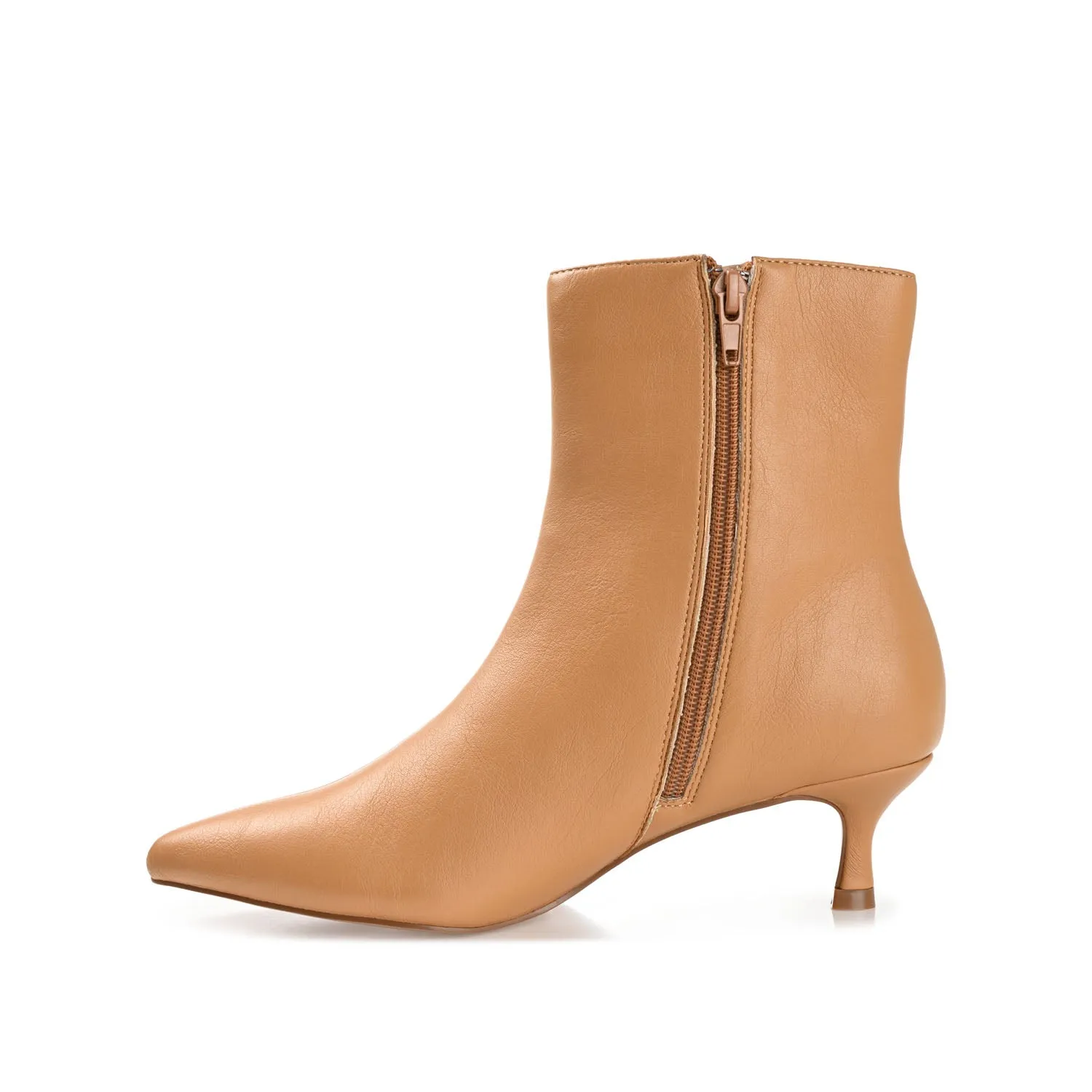 ARELY POINTED TOE BOOTIES IN FAUX LEATHER street cool