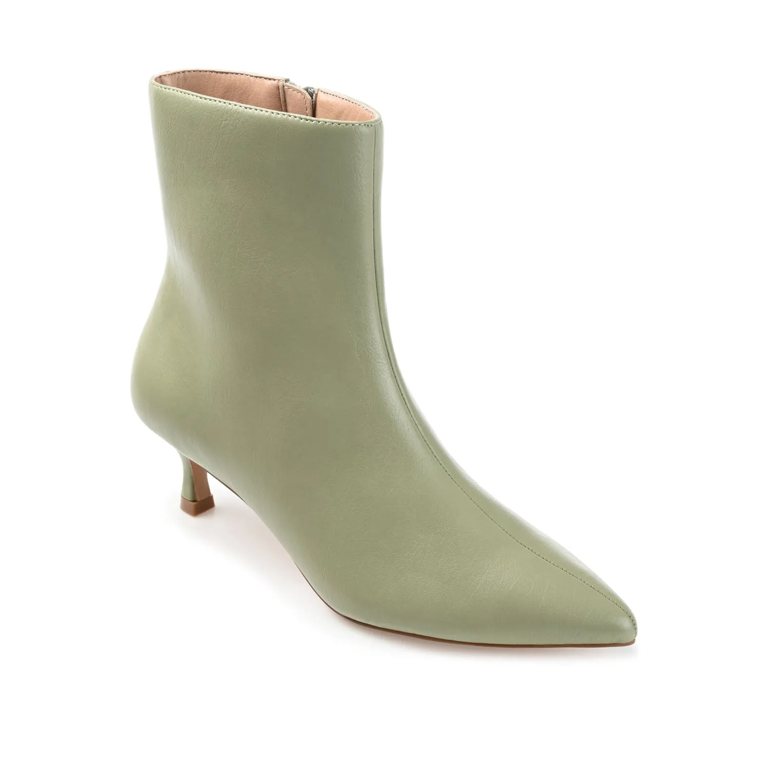ARELY POINTED TOE BOOTIES IN FAUX LEATHER street cool