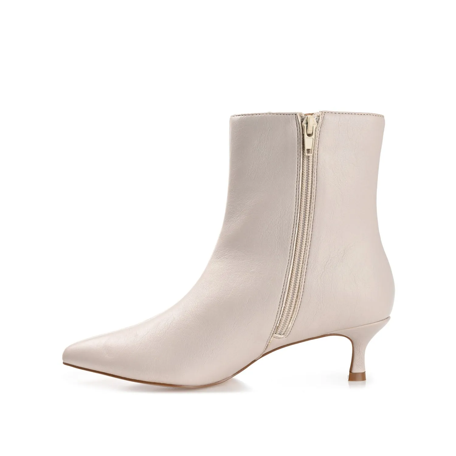 ARELY POINTED TOE BOOTIES IN FAUX LEATHER street cool