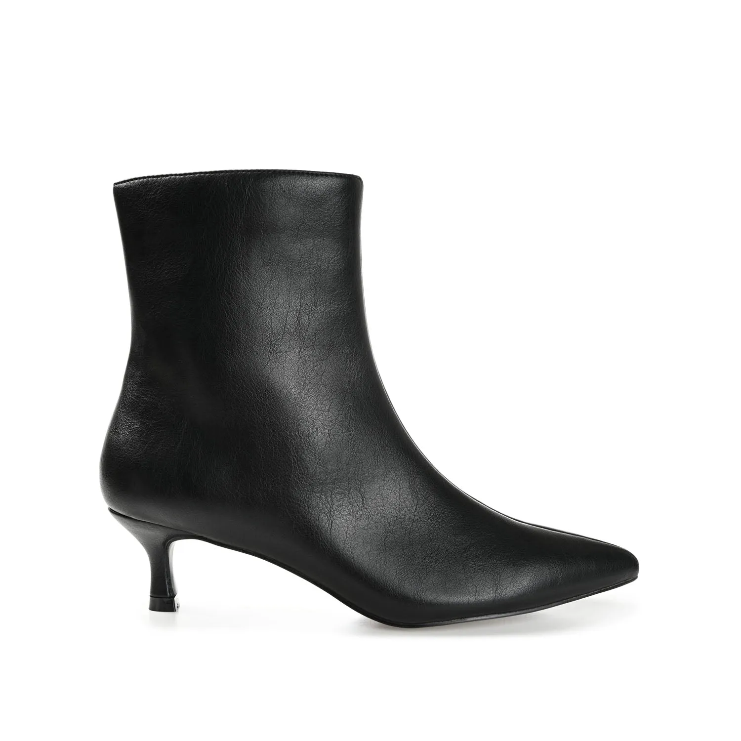 ARELY POINTED TOE BOOTIES IN FAUX LEATHER street cool