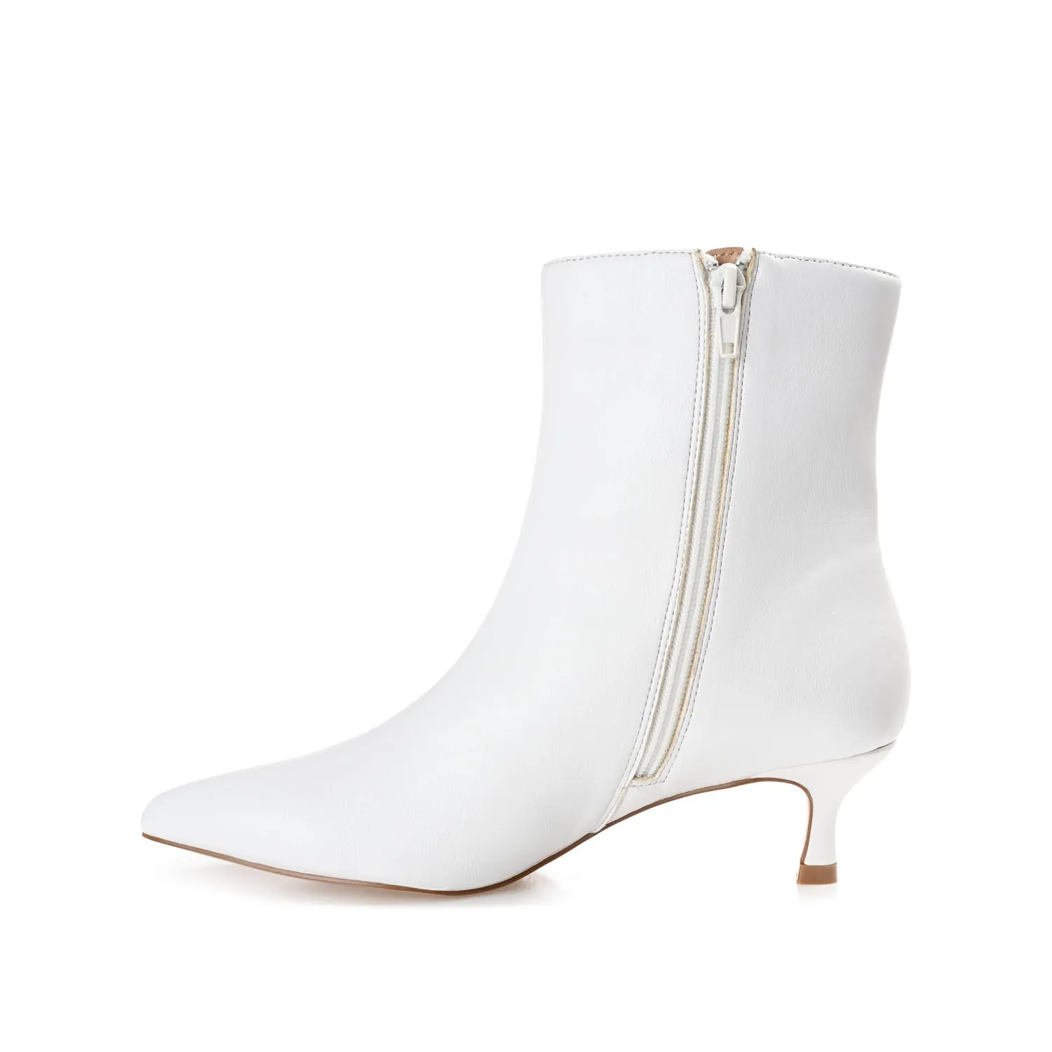 ARELY POINTED TOE BOOTIES IN FAUX LEATHER street cool