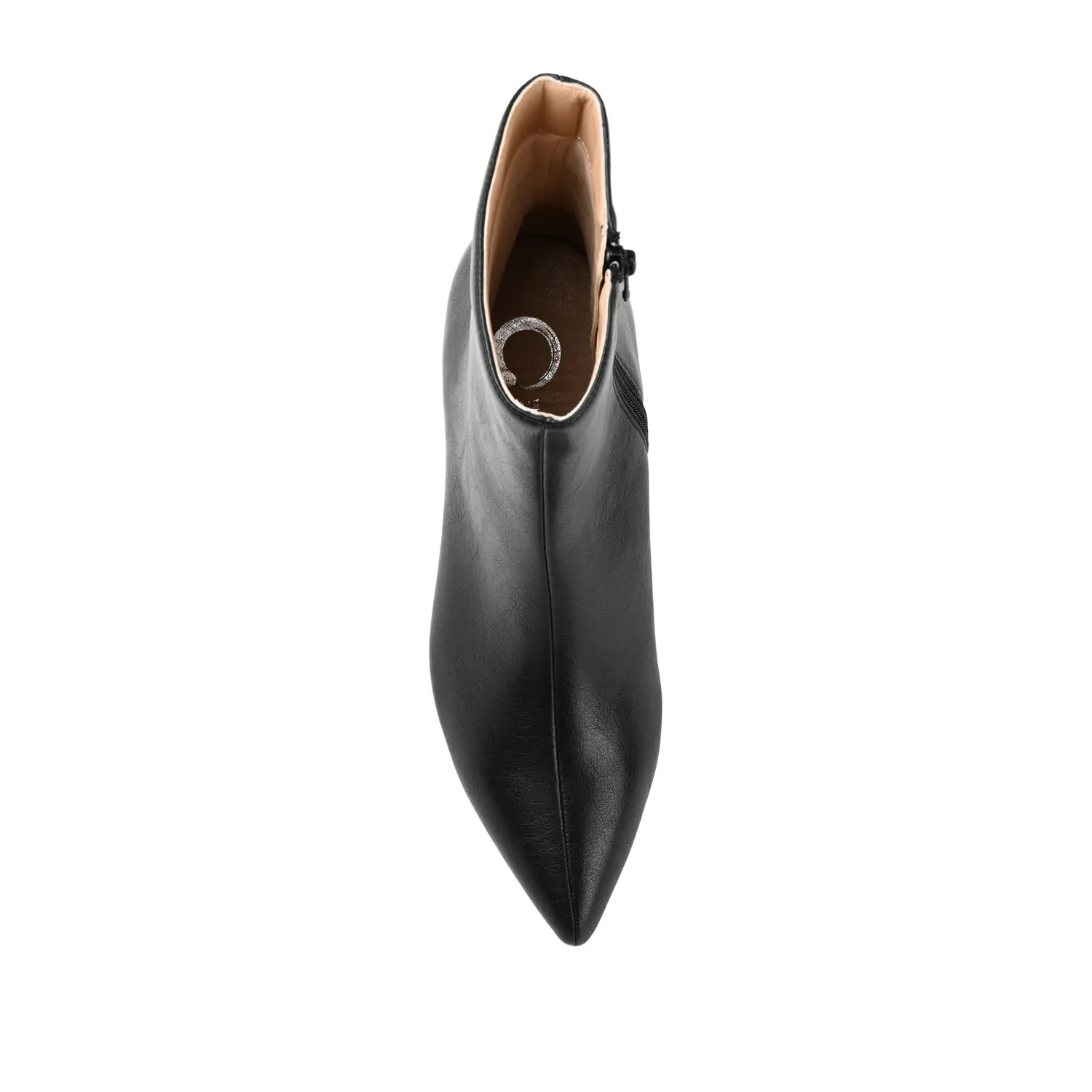 ARELY POINTED TOE BOOTIES IN FAUX LEATHER street cool
