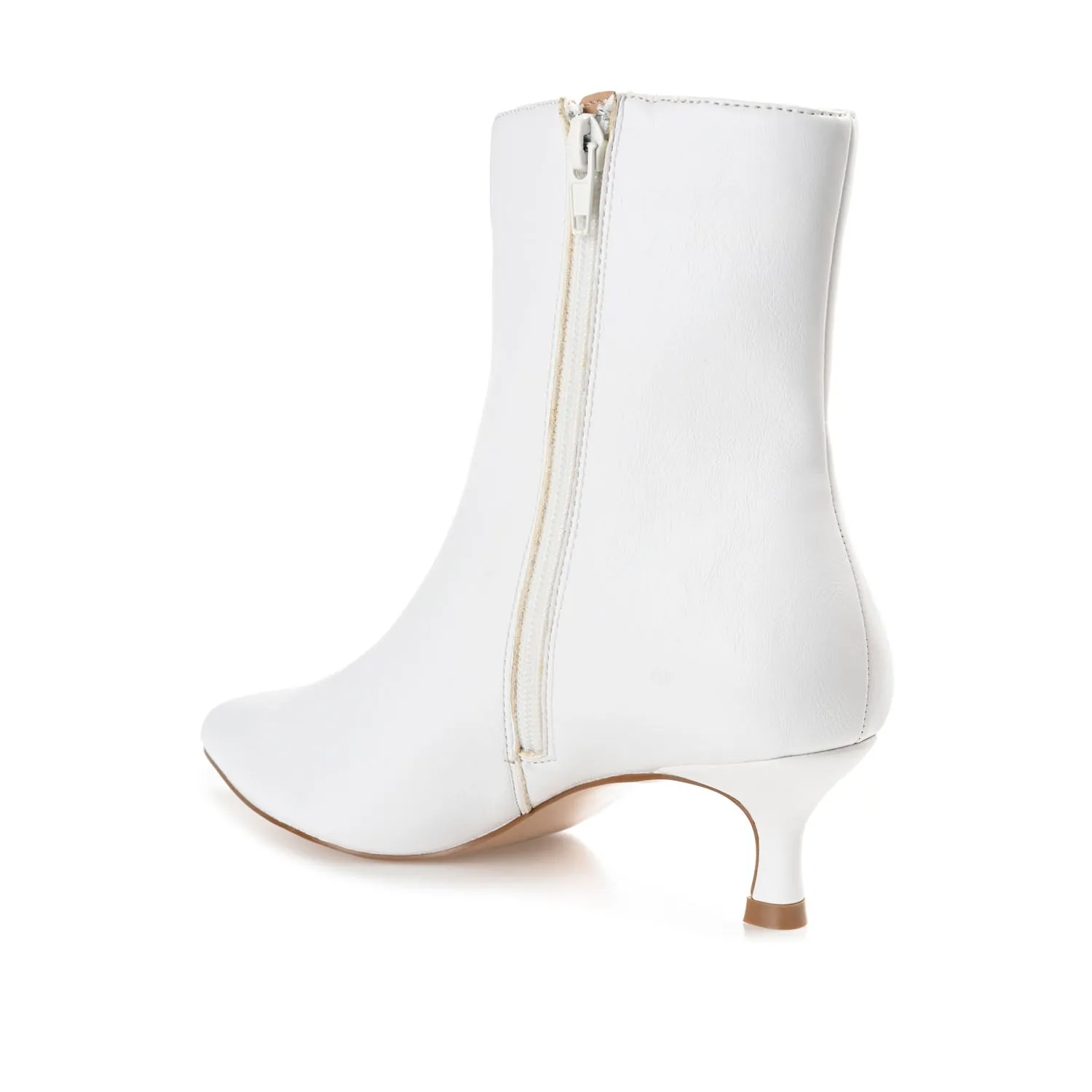 ARELY POINTED TOE BOOTIES IN FAUX LEATHER street cool