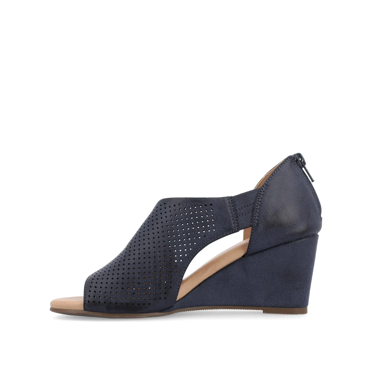 ARETHA WEDGE HEEL SANDALS IN WIDE tote vibe