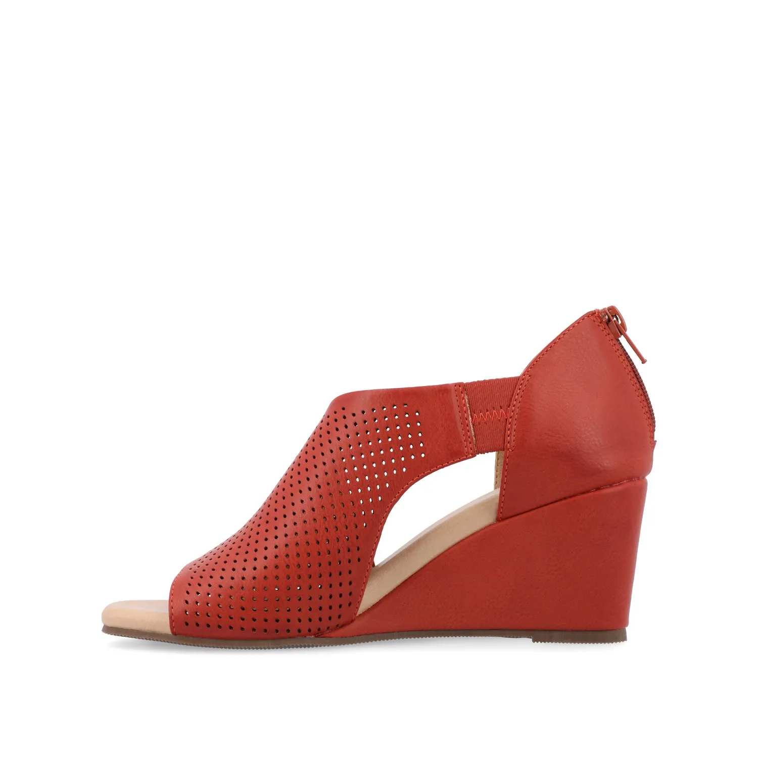 ARETHA WEDGE HEEL SANDALS IN WIDE tote vibe