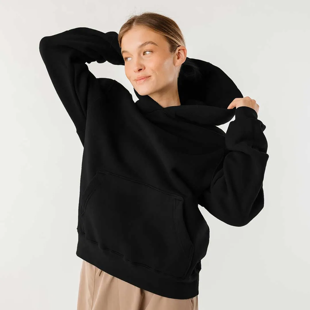 Arrive Hoodie, Black wind block