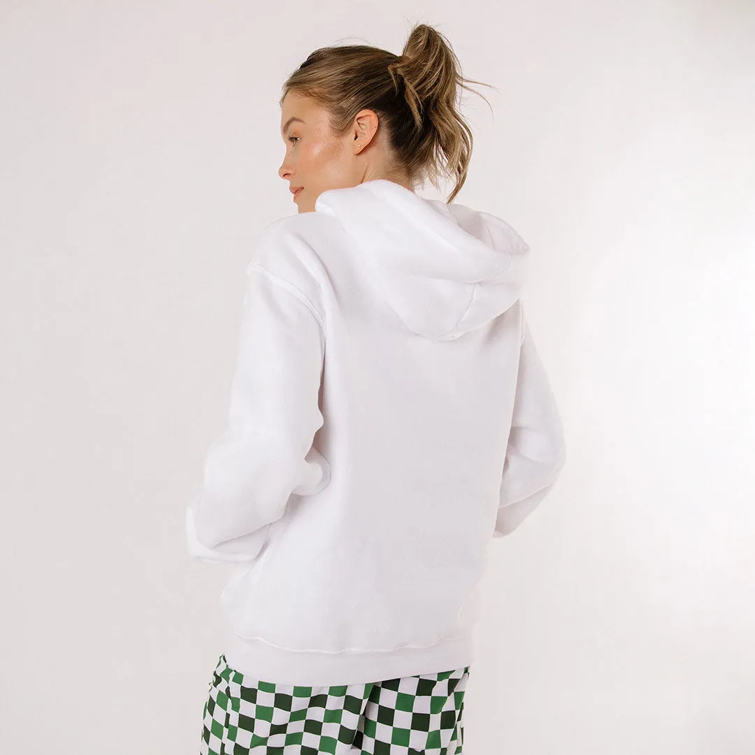 Arrive Hoodie, White anti wind