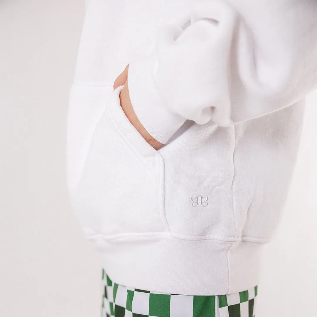 Arrive Hoodie, White anti wind