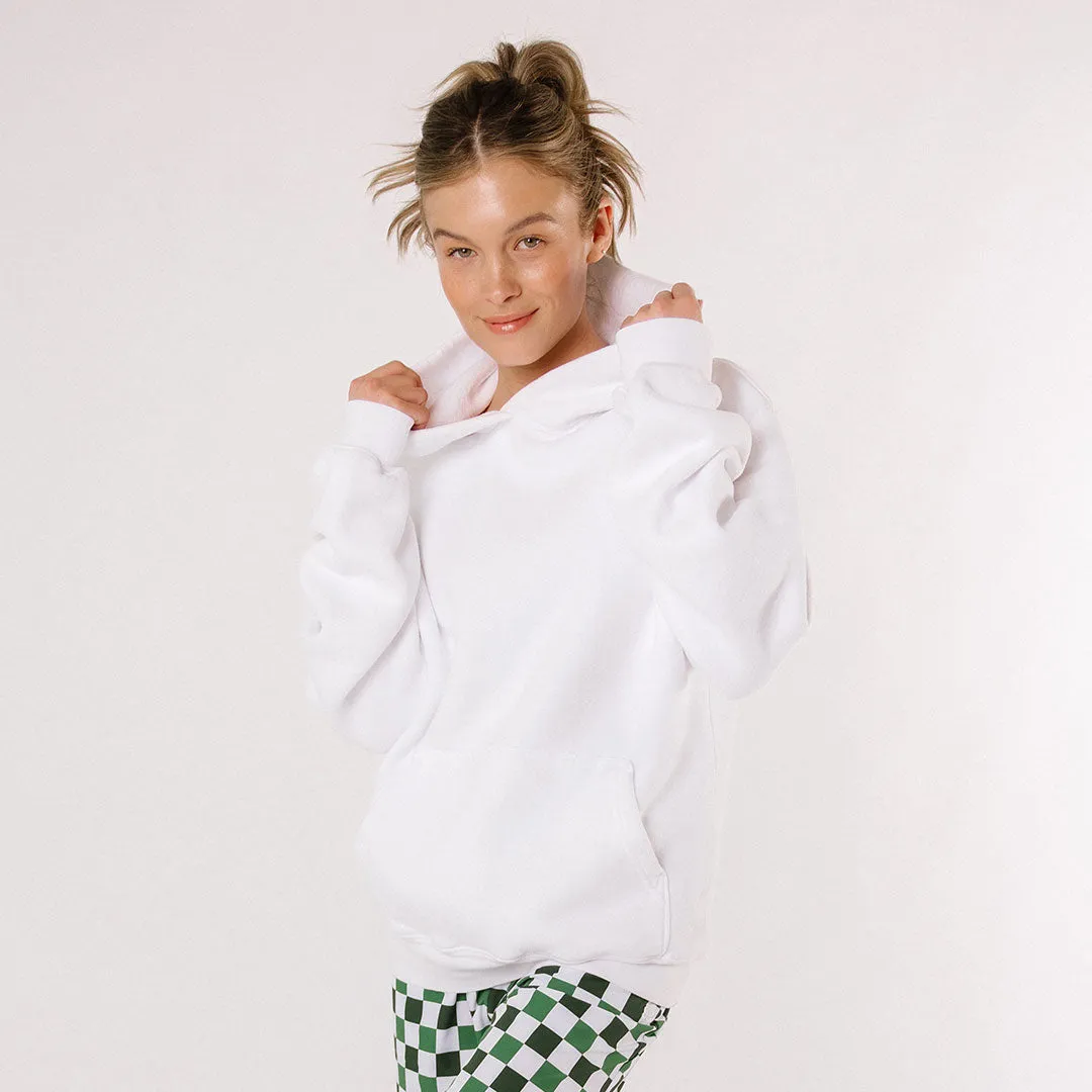 Arrive Hoodie, White anti wind