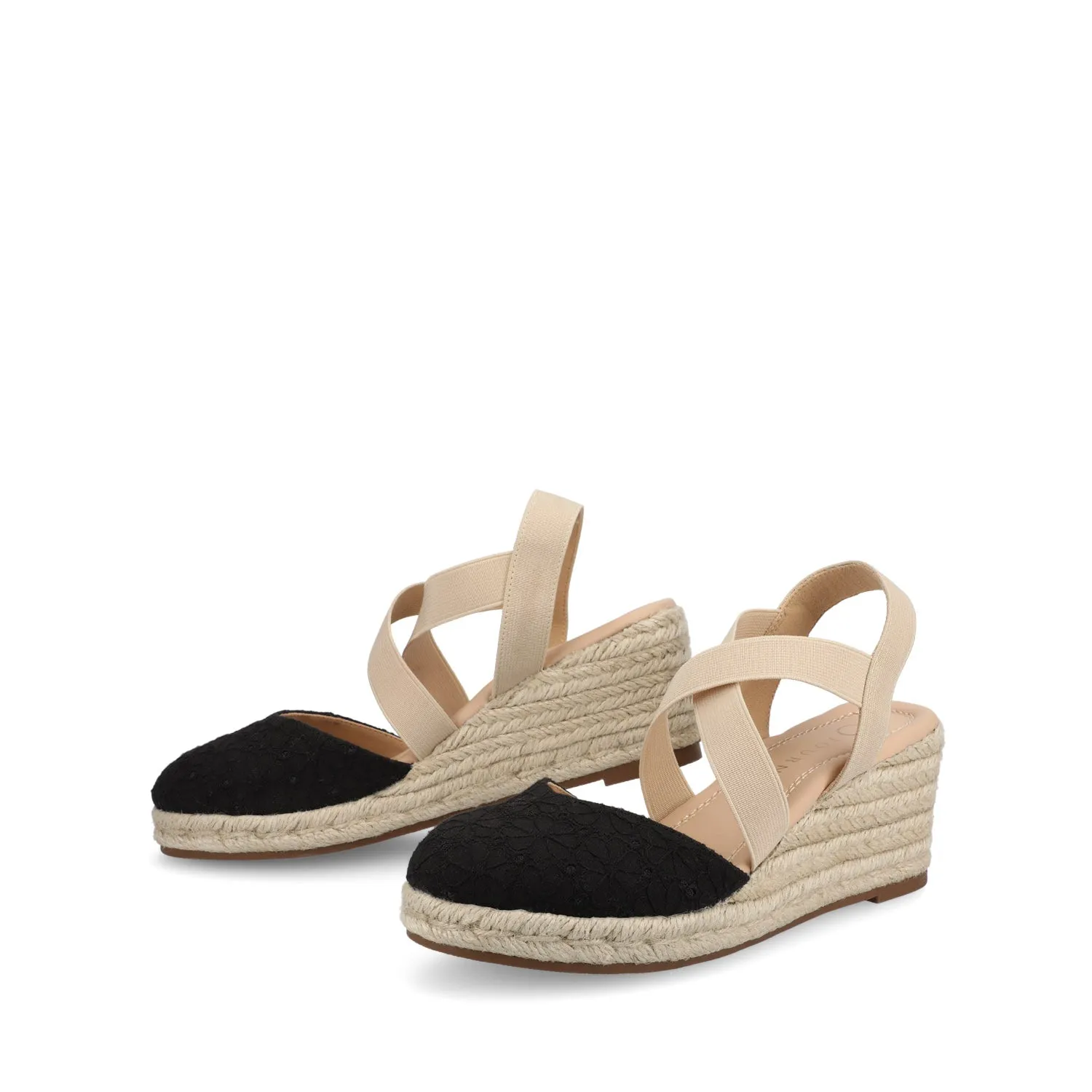 ASHLEE ESPADRILLE WEDGE SANDALS beach code
