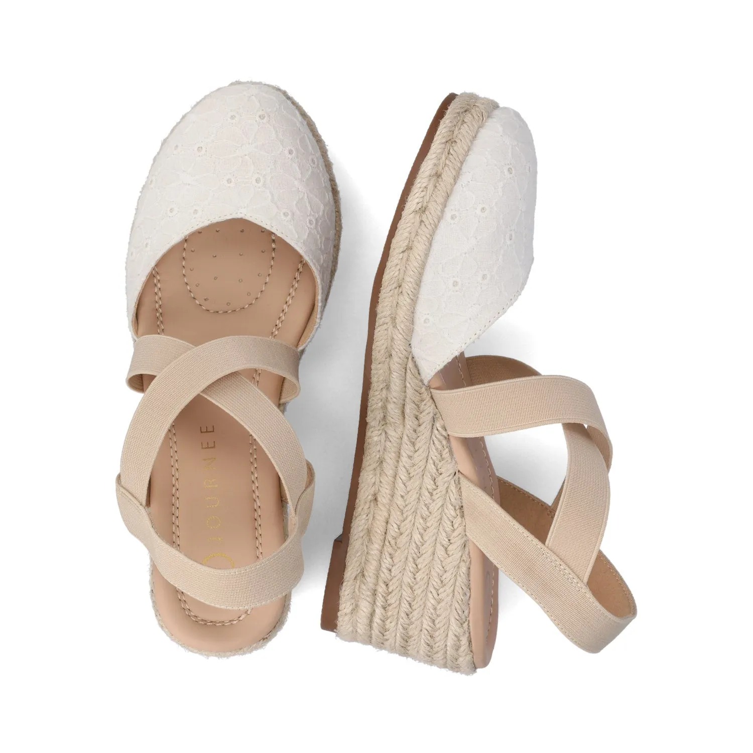 ASHLEE ESPADRILLE WEDGE SANDALS beach code