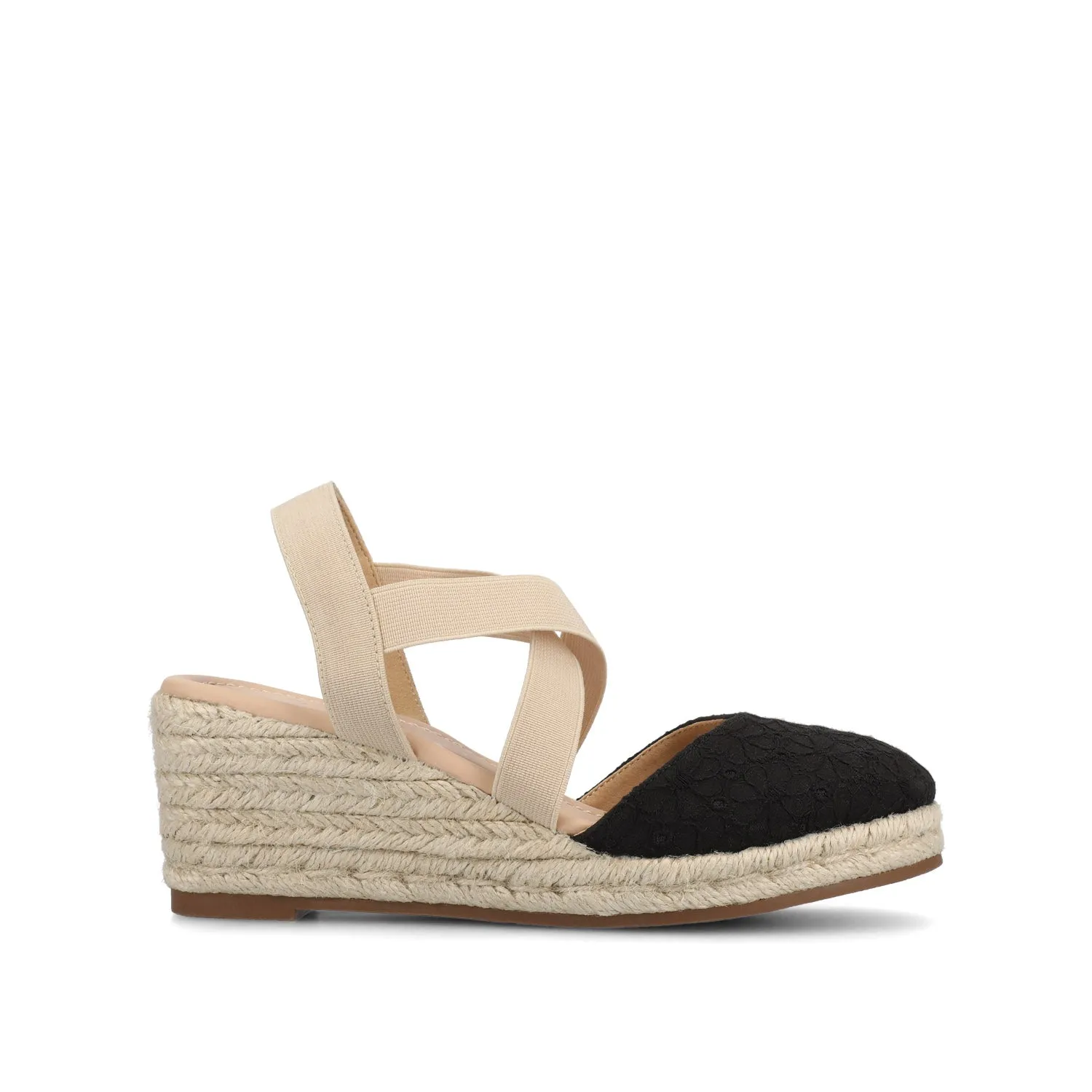 ASHLEE ESPADRILLE WEDGE SANDALS IN WIDE casual soft
