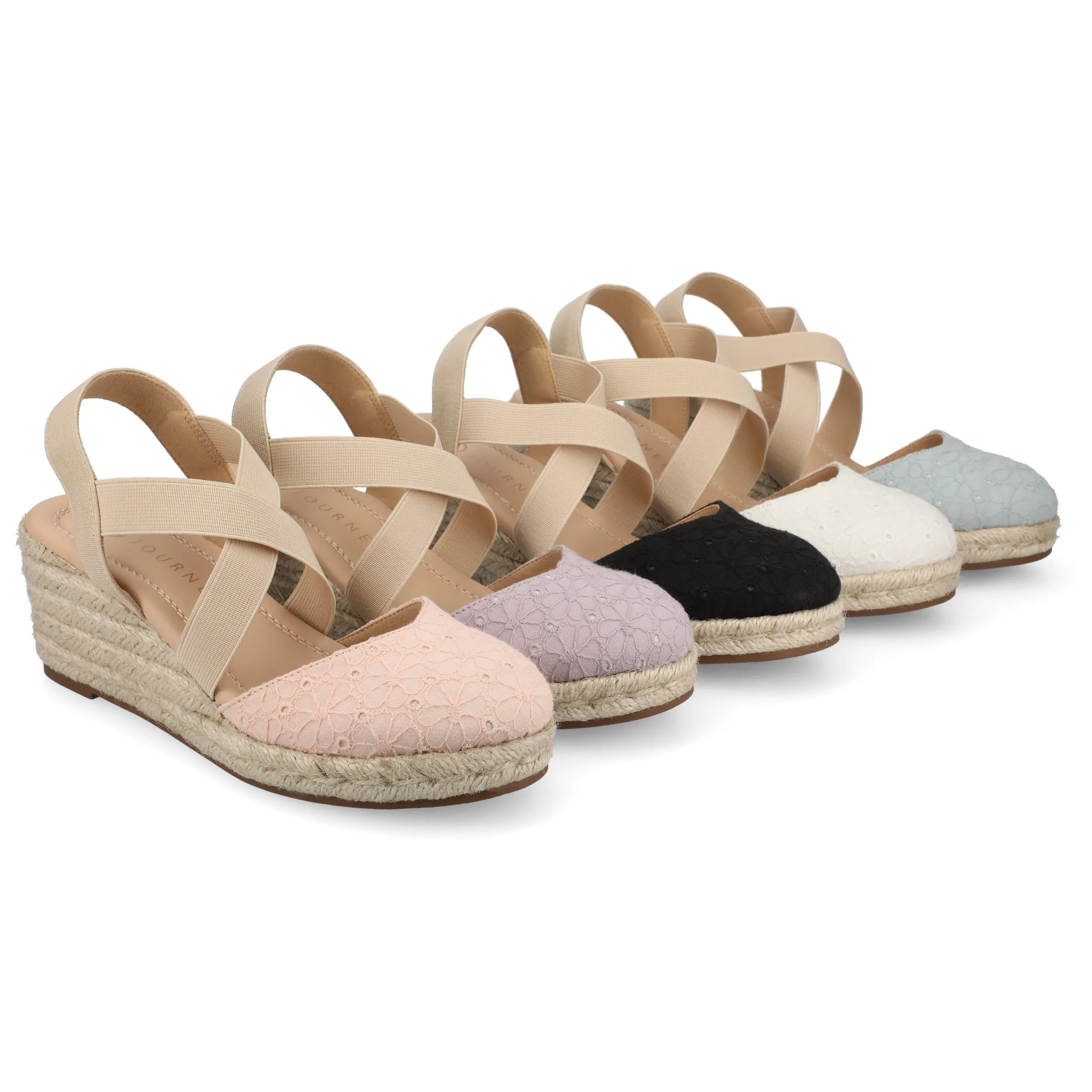 ASHLEE ESPADRILLE WEDGE SANDALS IN WIDE casual soft