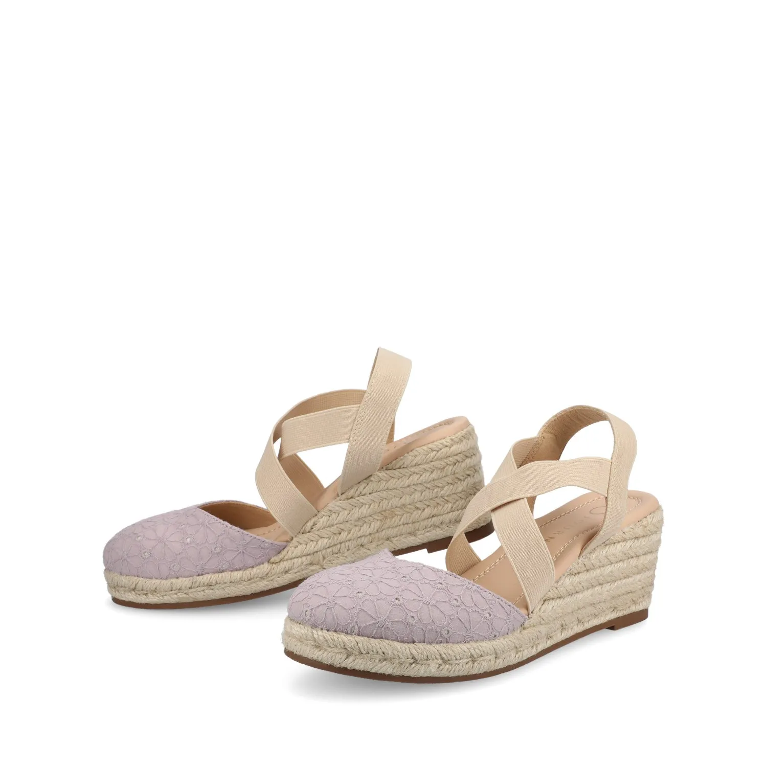 ASHLEE ESPADRILLE WEDGE SANDALS IN WIDE casual soft