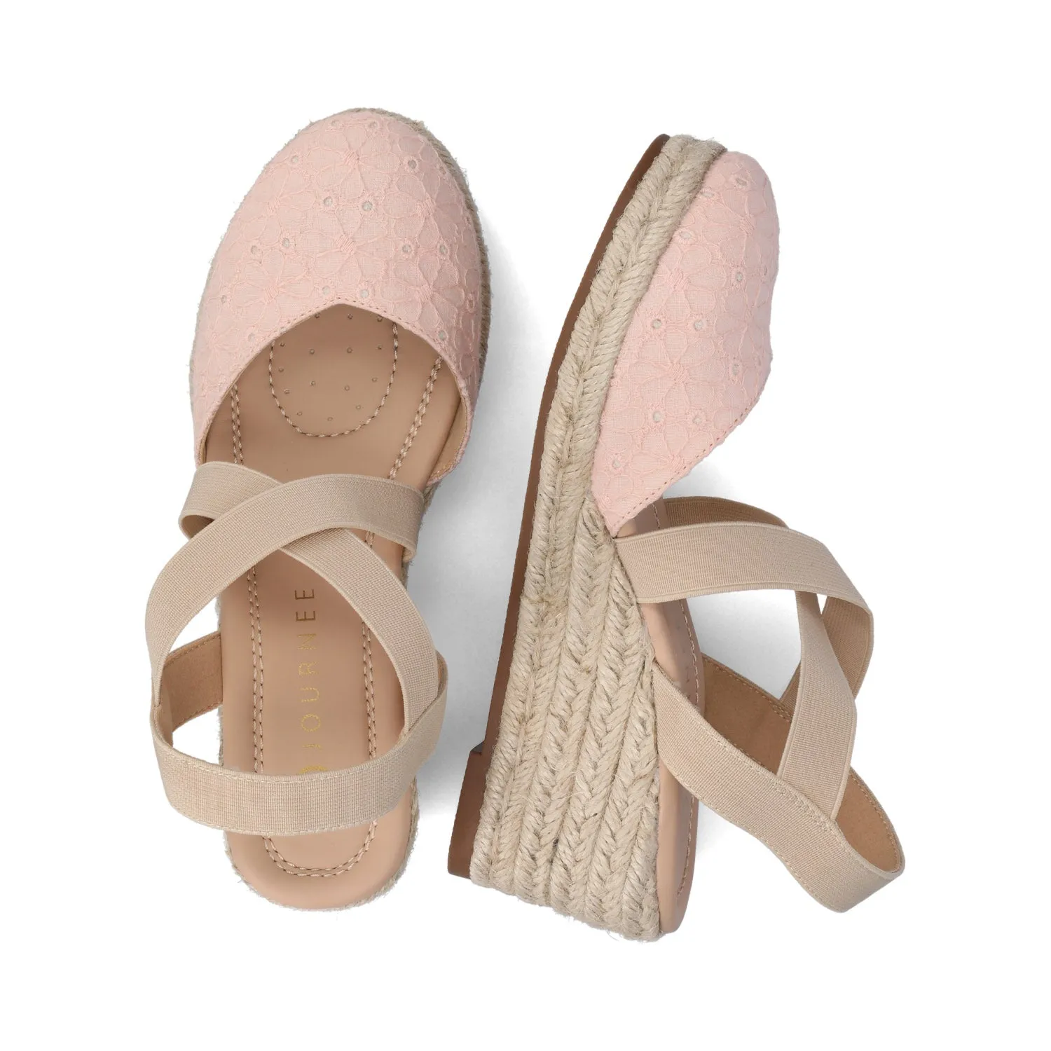 ASHLEE ESPADRILLE WEDGE SANDALS IN WIDE casual soft