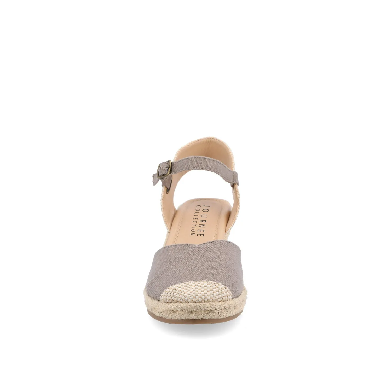 ASHLYN ESPADRILLE WEDGE SANDALS IN CANVAS glow skin