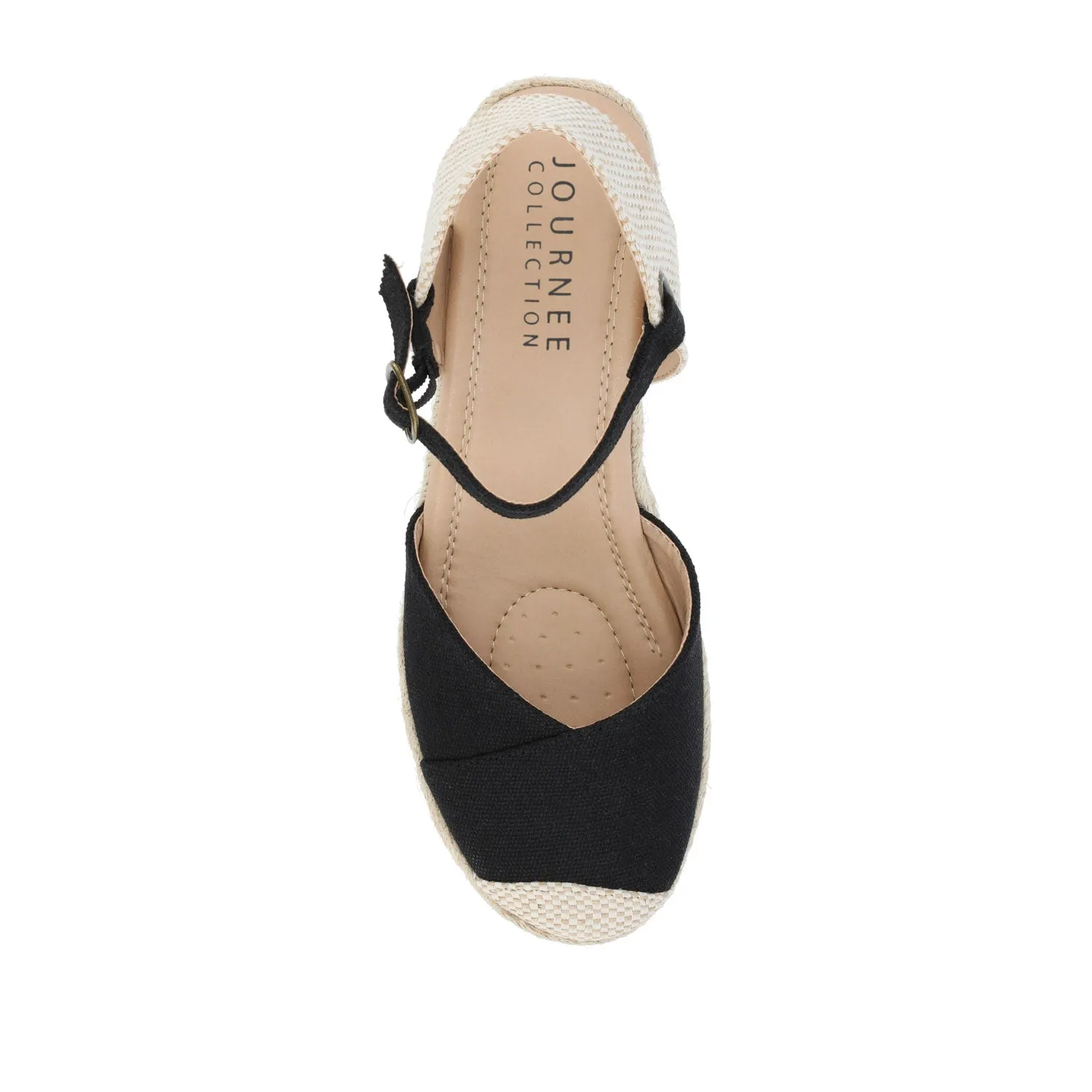 ASHLYN ESPADRILLE WEDGE SANDALS IN WIDE arch hug