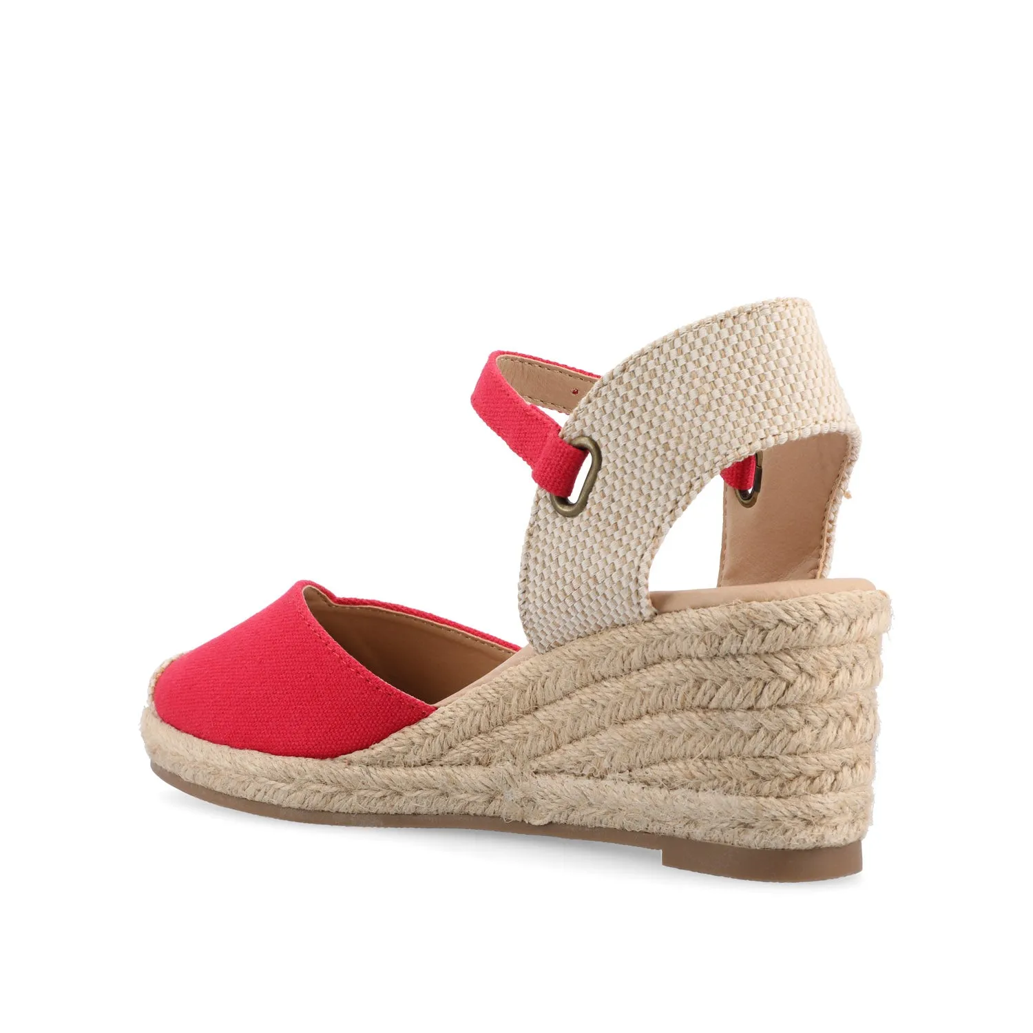 ASHLYN ESPADRILLE WEDGE SANDALS IN WIDE arch hug