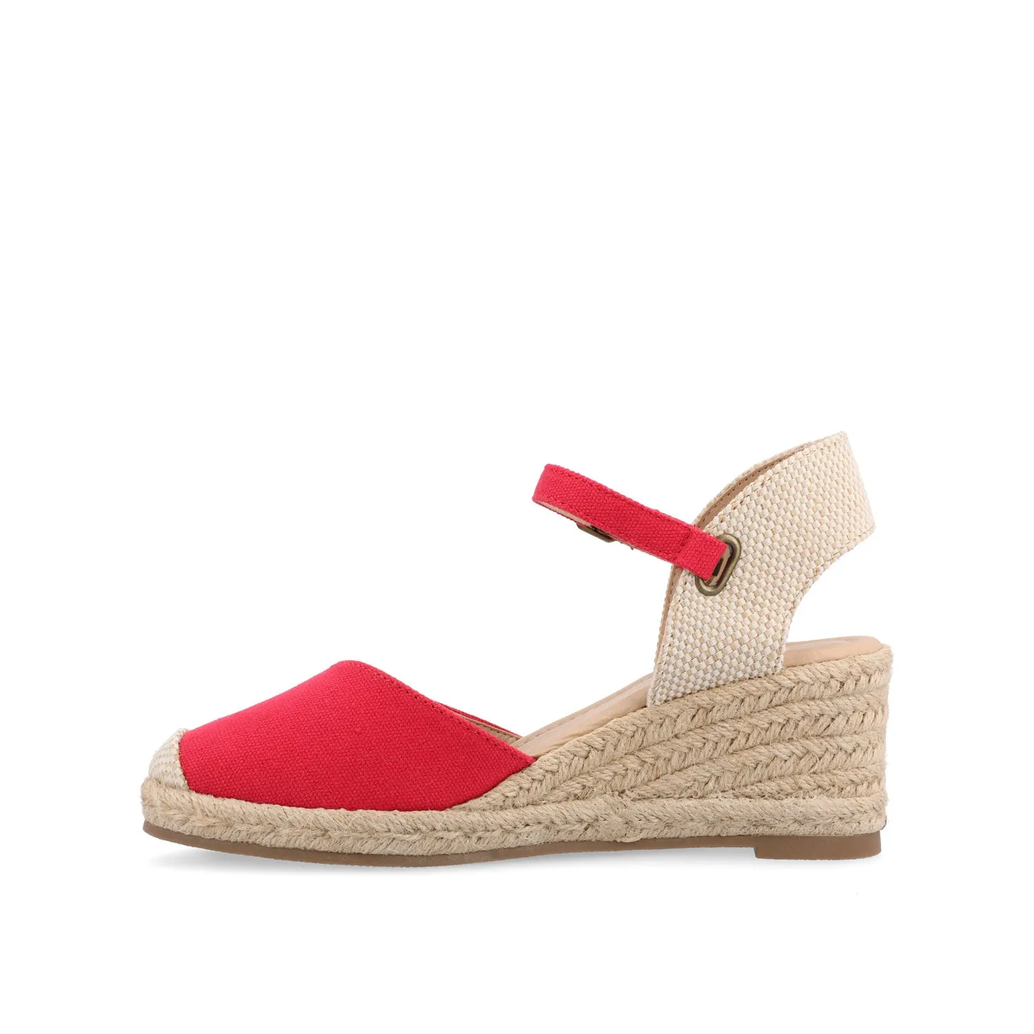 ASHLYN ESPADRILLE WEDGE SANDALS IN WIDE arch hug