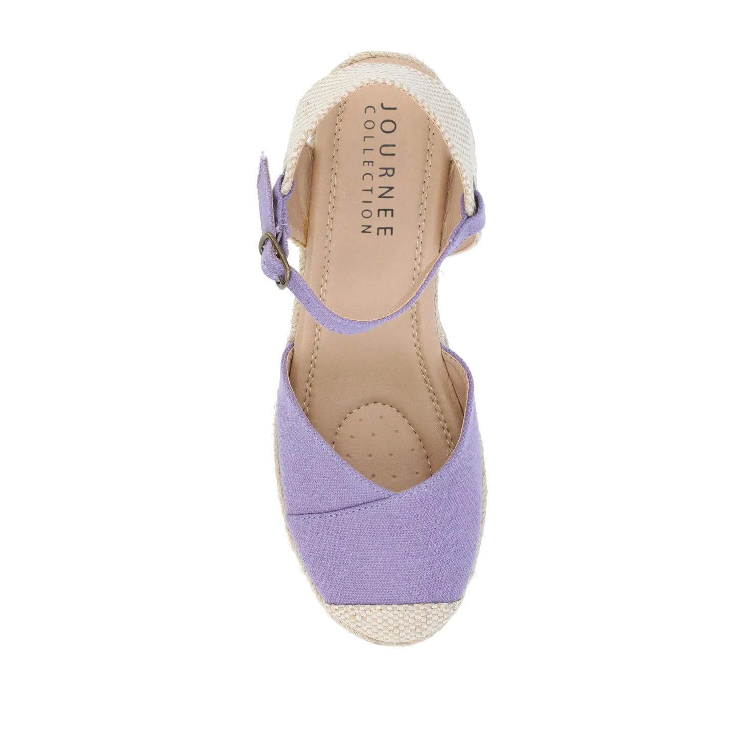 ASHLYN ESPADRILLE WEDGE SANDALS IN WIDE arch hug