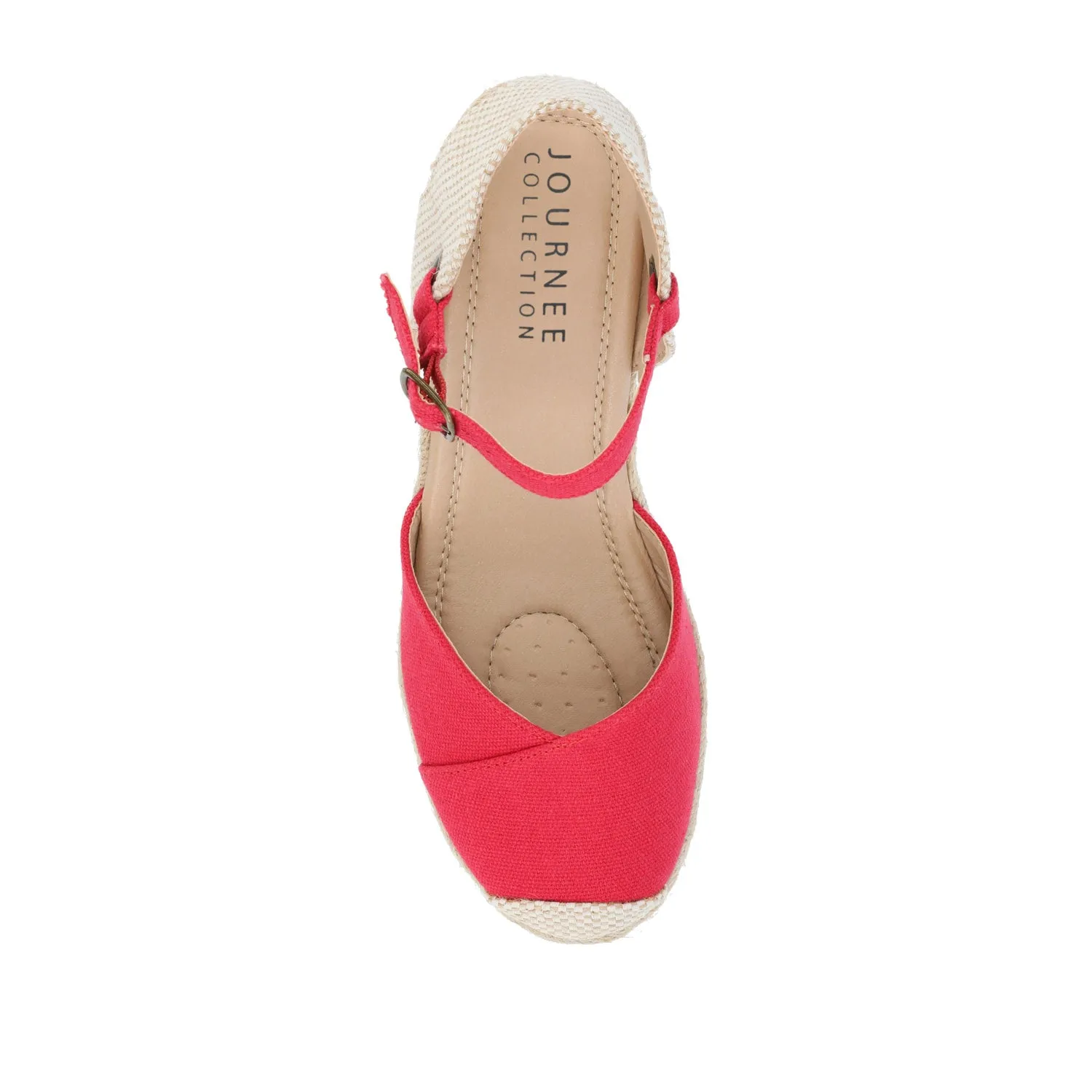 ASHLYN ESPADRILLE WEDGE SANDALS IN WIDE arch hug