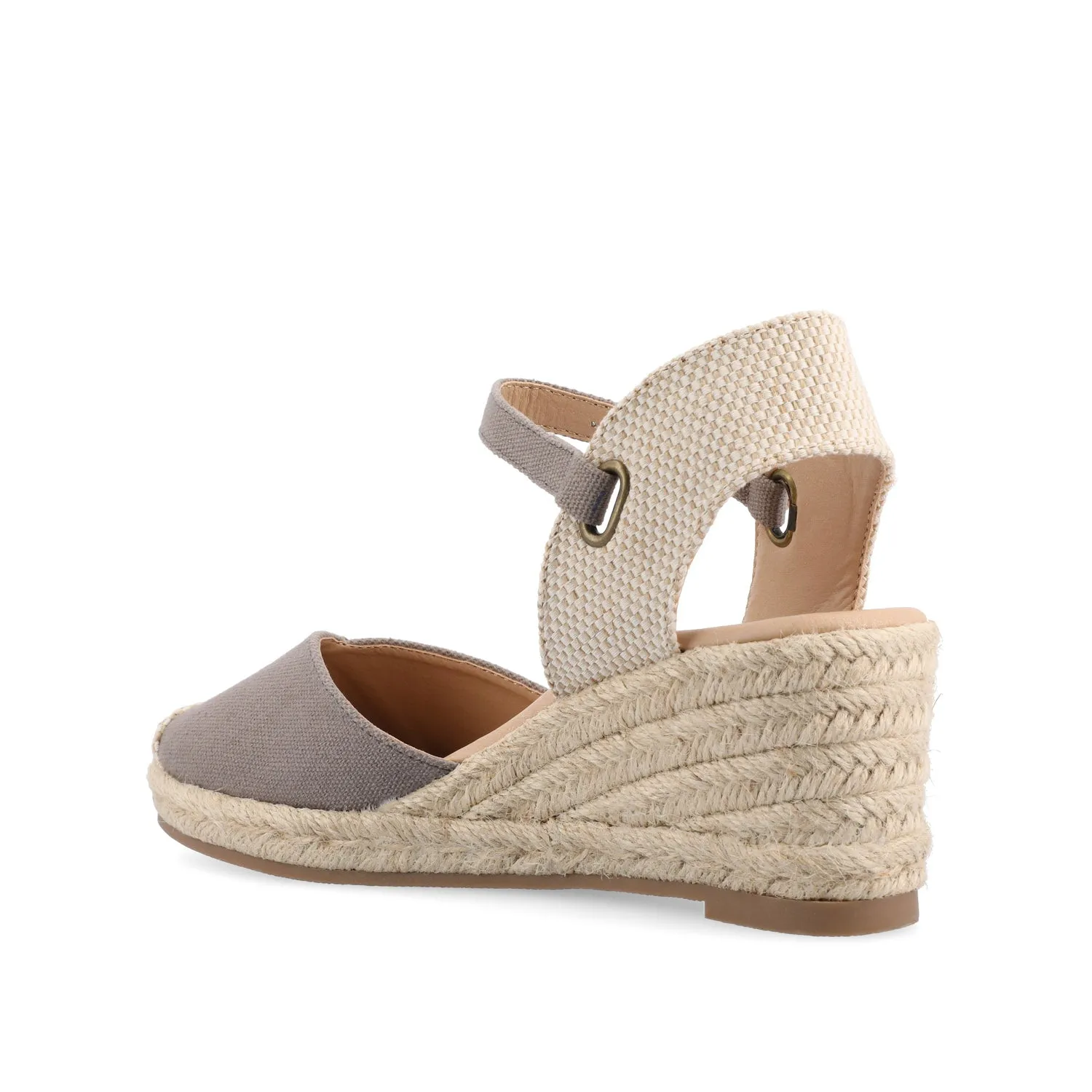 ASHLYN ESPADRILLE WEDGE SANDALS IN WIDE arch hug