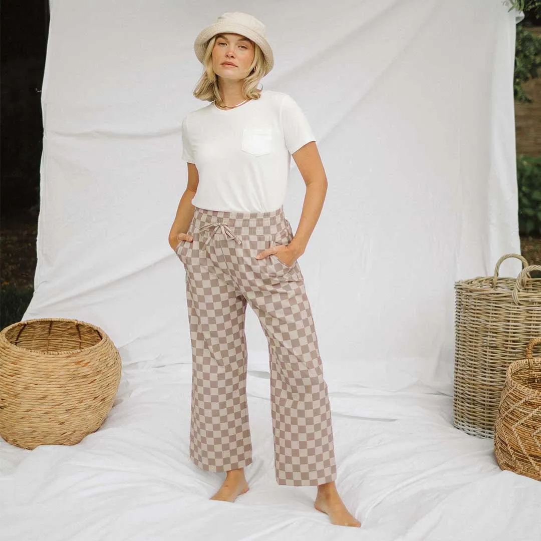 Basic Tee, Bamboo Ivory skirt match