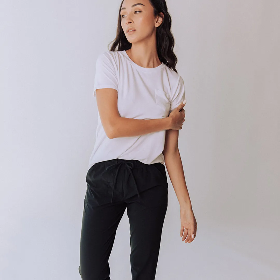 Basic Tee, Bamboo White safe pick