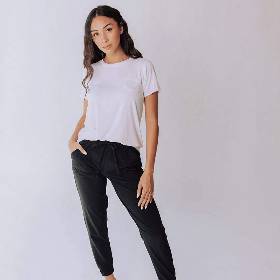Basic Tee, Bamboo White safe pick