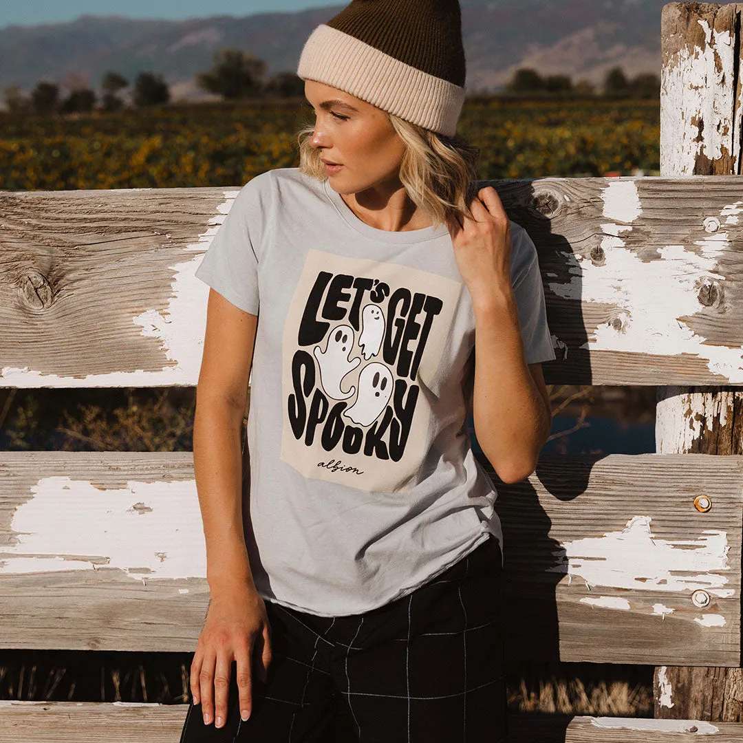 Basic Tee, Spooky White slim line